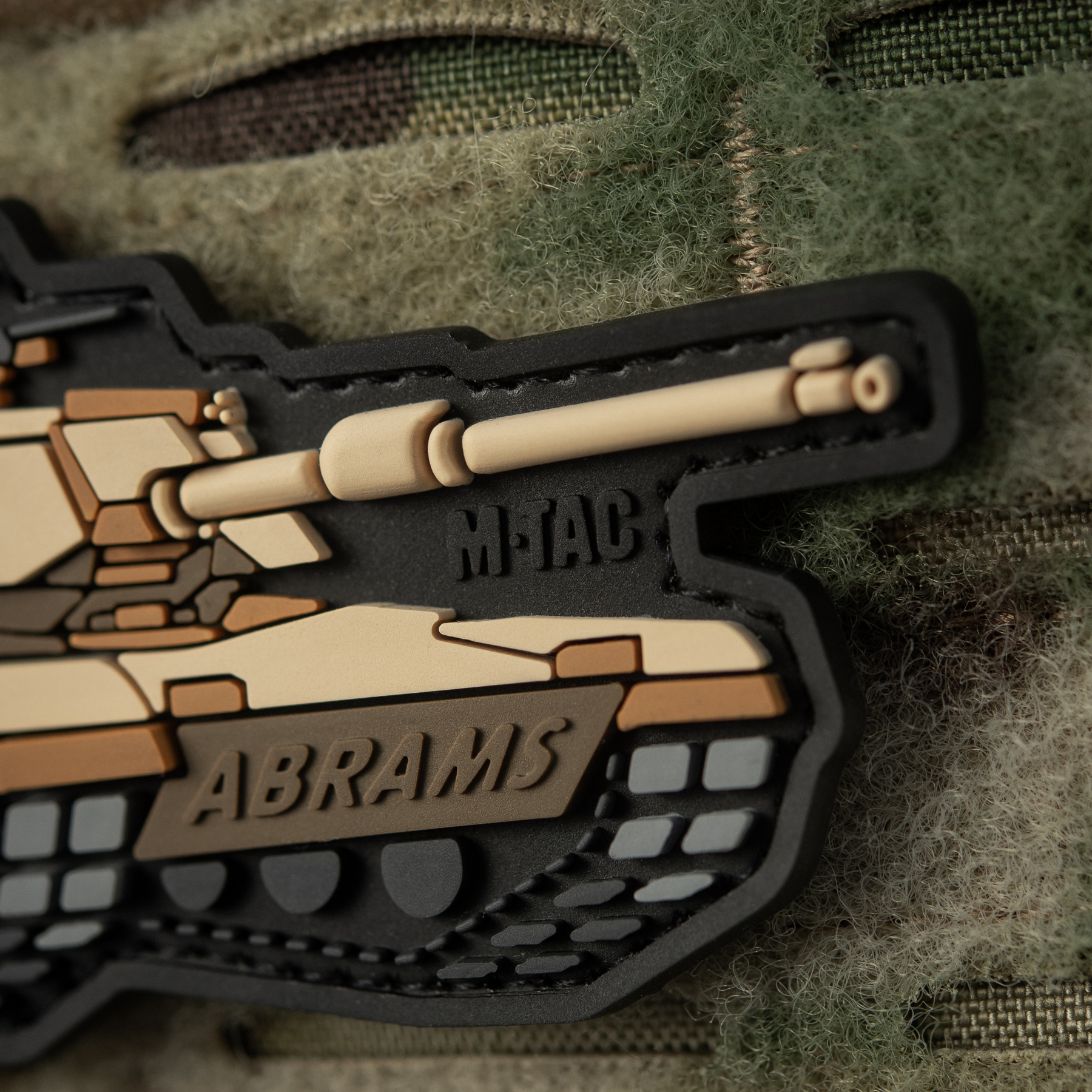 M-Tac нашивка ABRAMS (PVC) coyote — 5