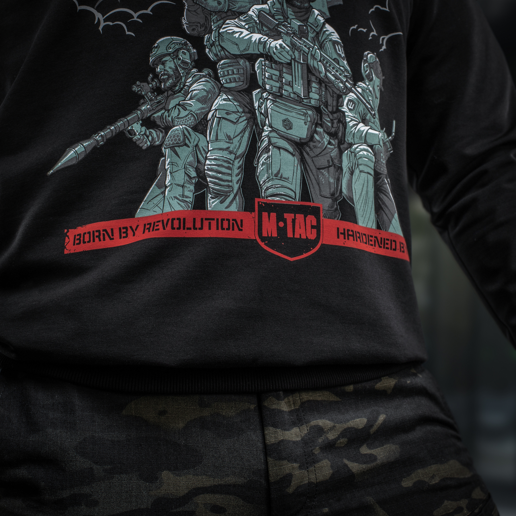 M-Tac кофта Hoodie Freedom Black — 13