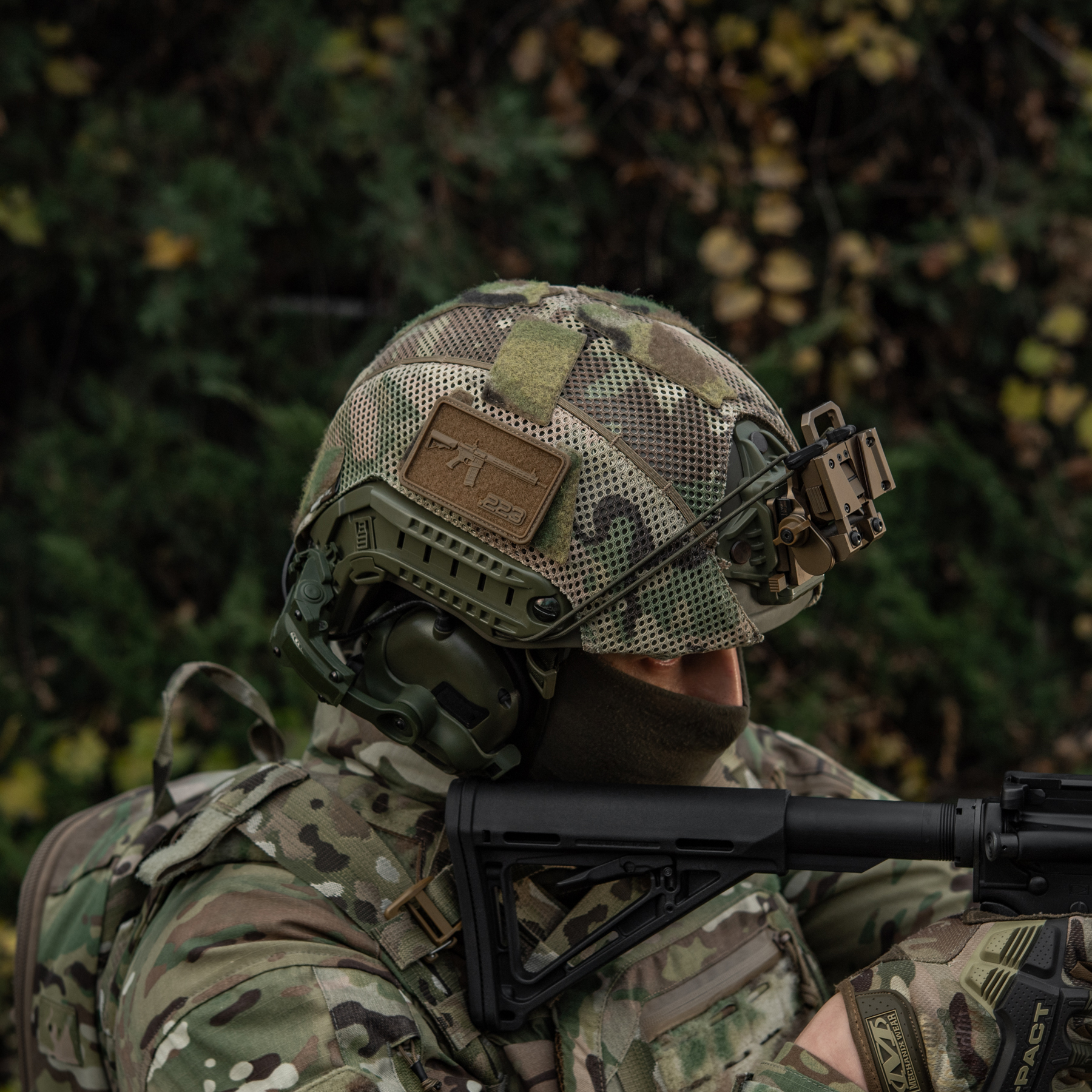 M-Tac нашивка AR-15 Velcro/PVC Coyote — 14