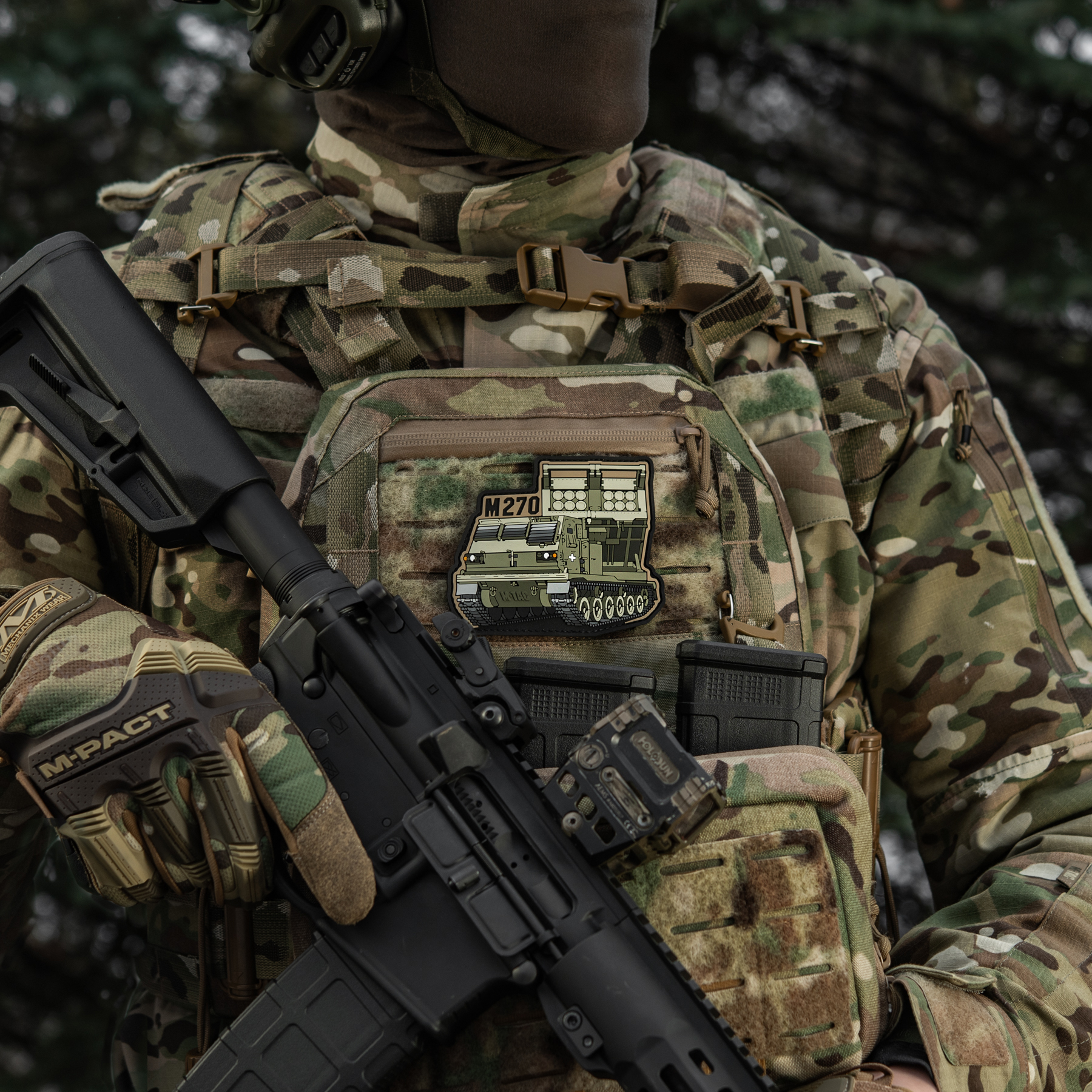 M-Tac нашивка M270 (PVC) — 7