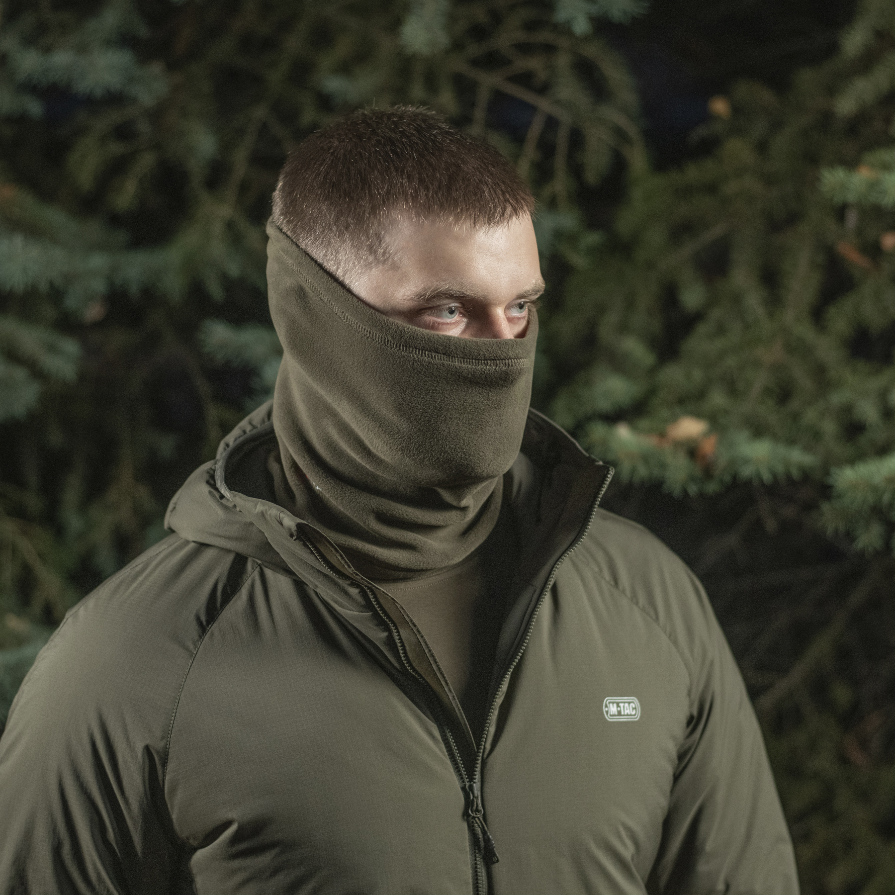 M-Tac шарф-труба Polartec Dark Olive — 9