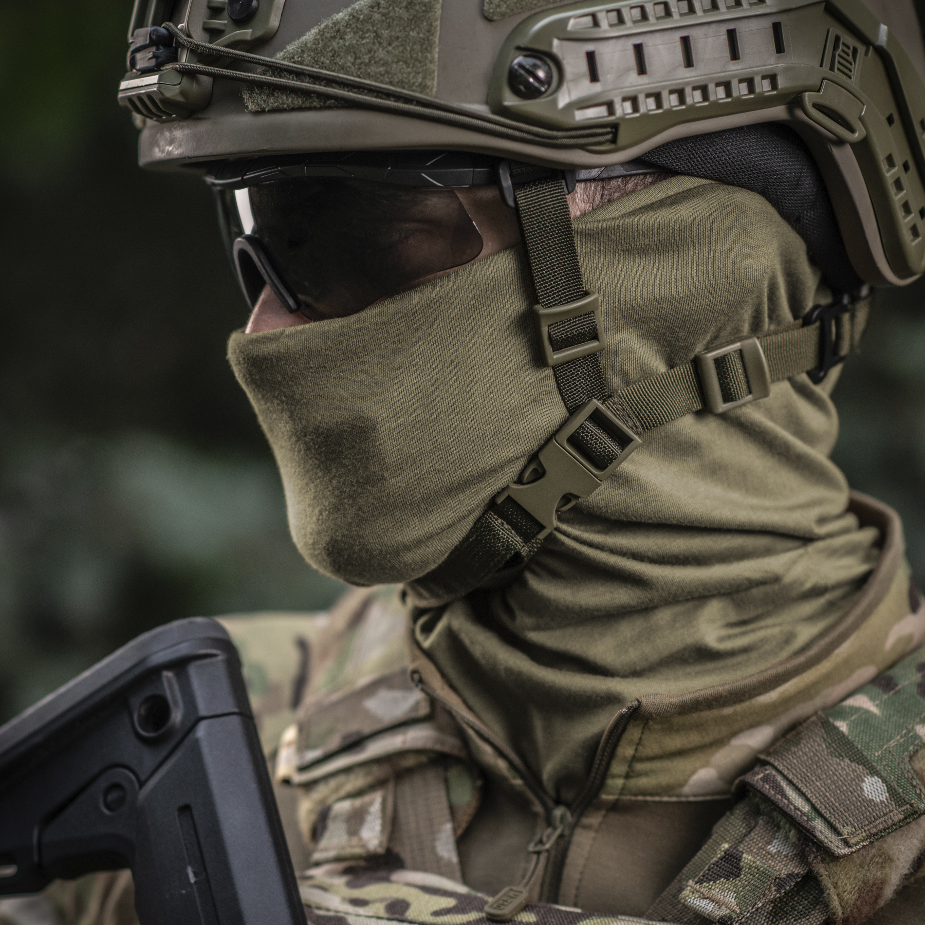 M-Tac шарф-труба Х/Б Dark Olive — 9