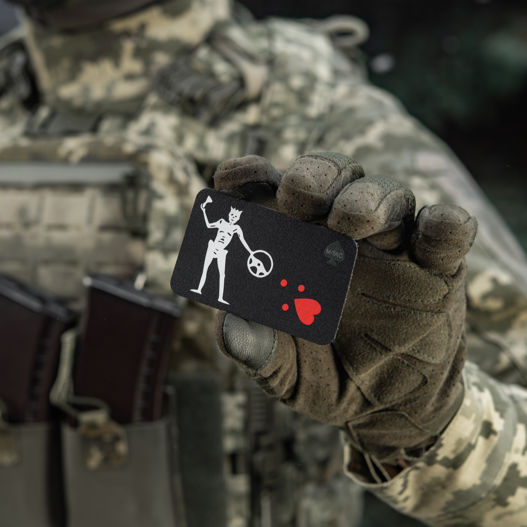 M-Tac нашивка прапор Чорна Борода Driver Black — 9