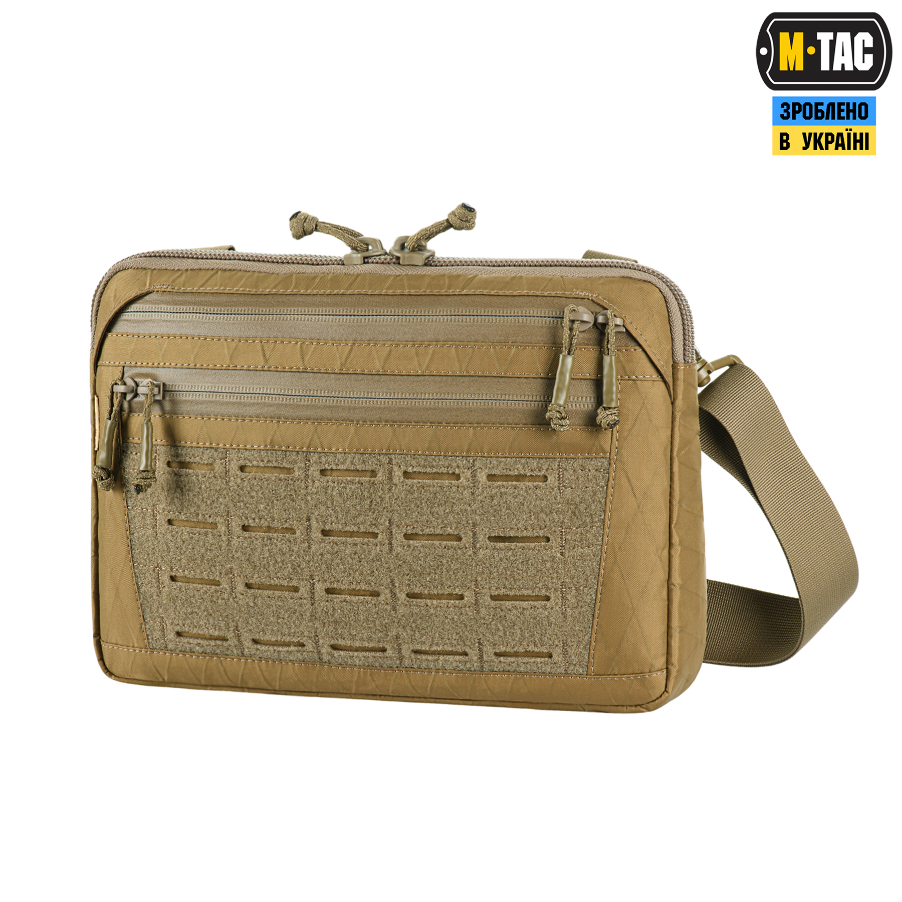 M-Tac сумка Admin Bag Medium X-Pac Elite з липучкою Coyote — 2