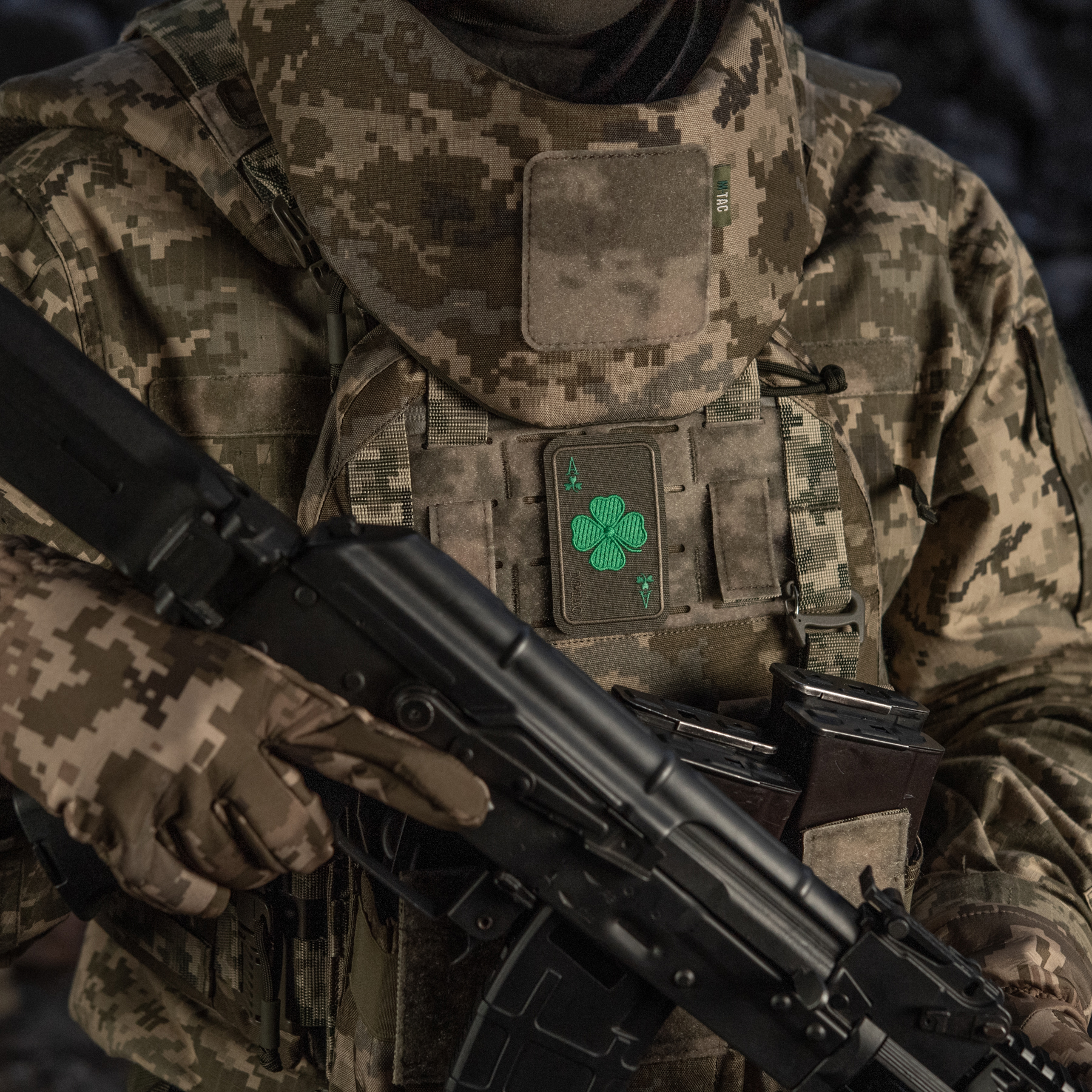 M-Tac нашивка Фартовая Карта (вышивка) Ranger Green — 7