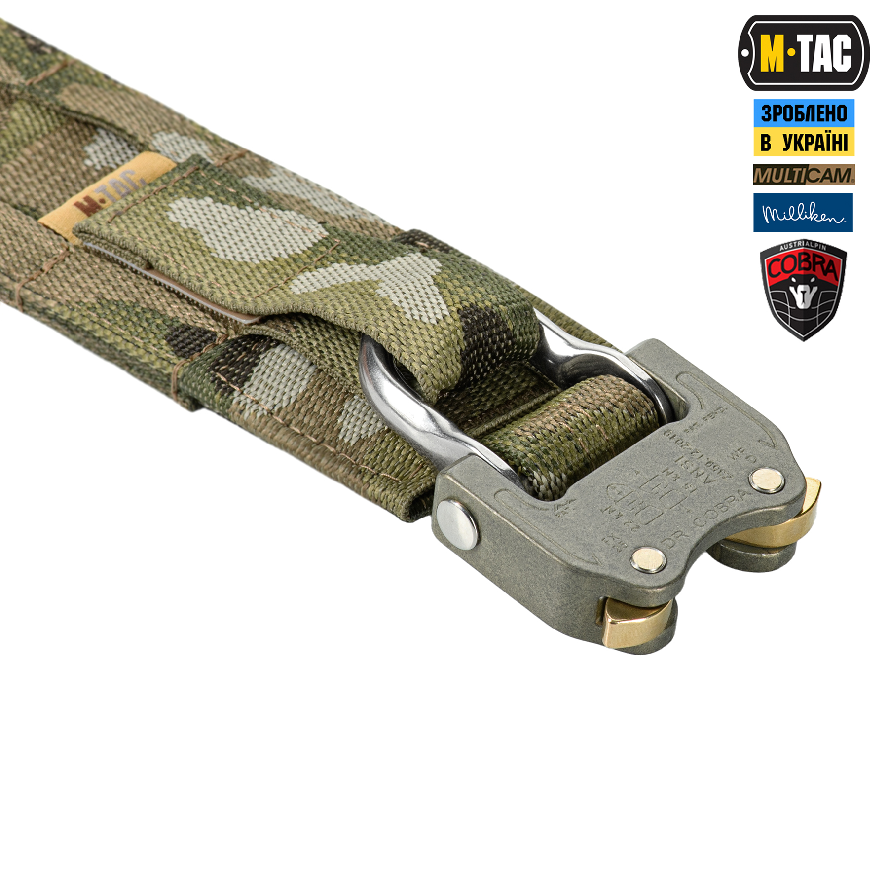 M-Tac ремень Range Belt D-Ring Cobra Buckle Gen.IV Multicam — 6