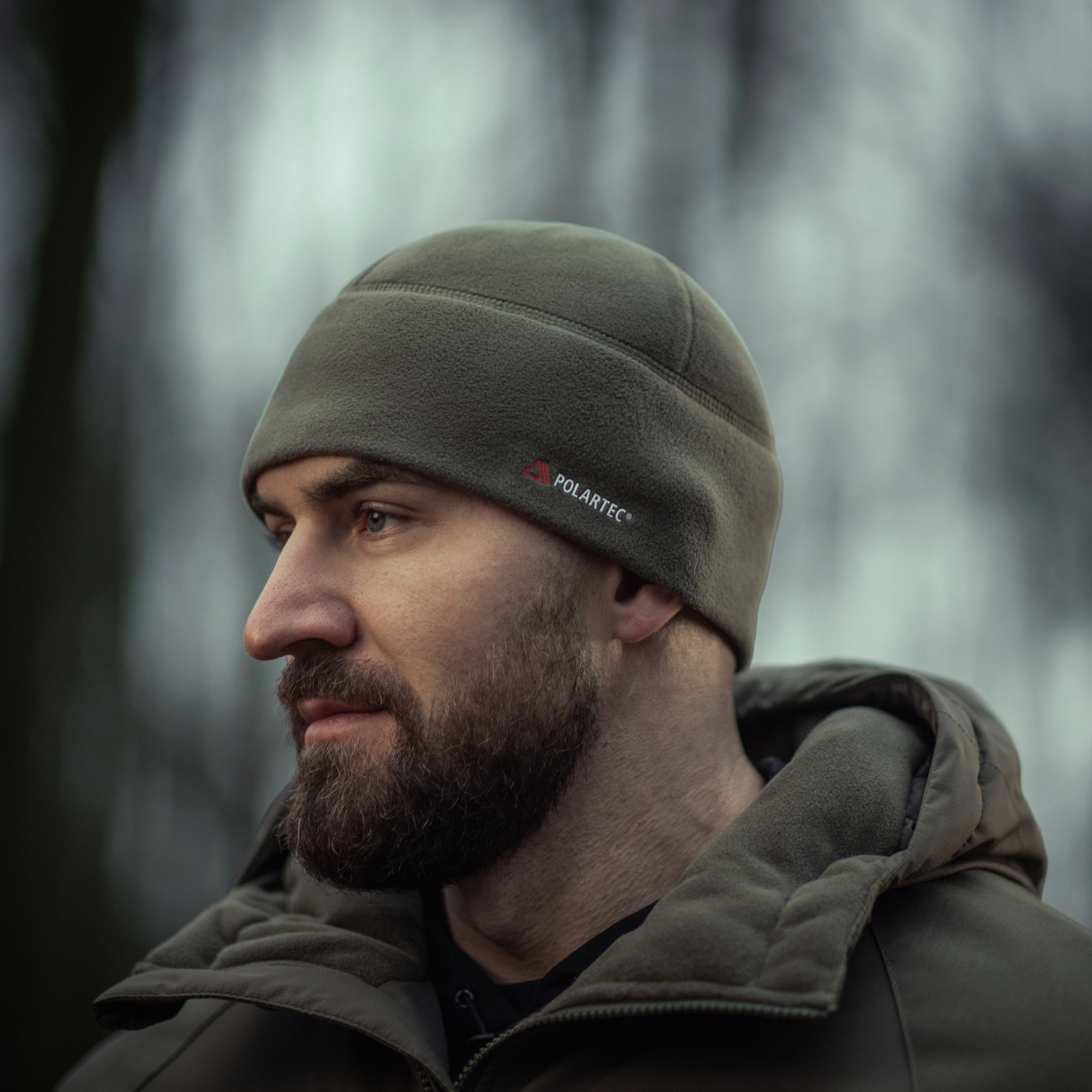 M-Tac шапка Watch Cap флис Light Polartec Dark Olive — 11
