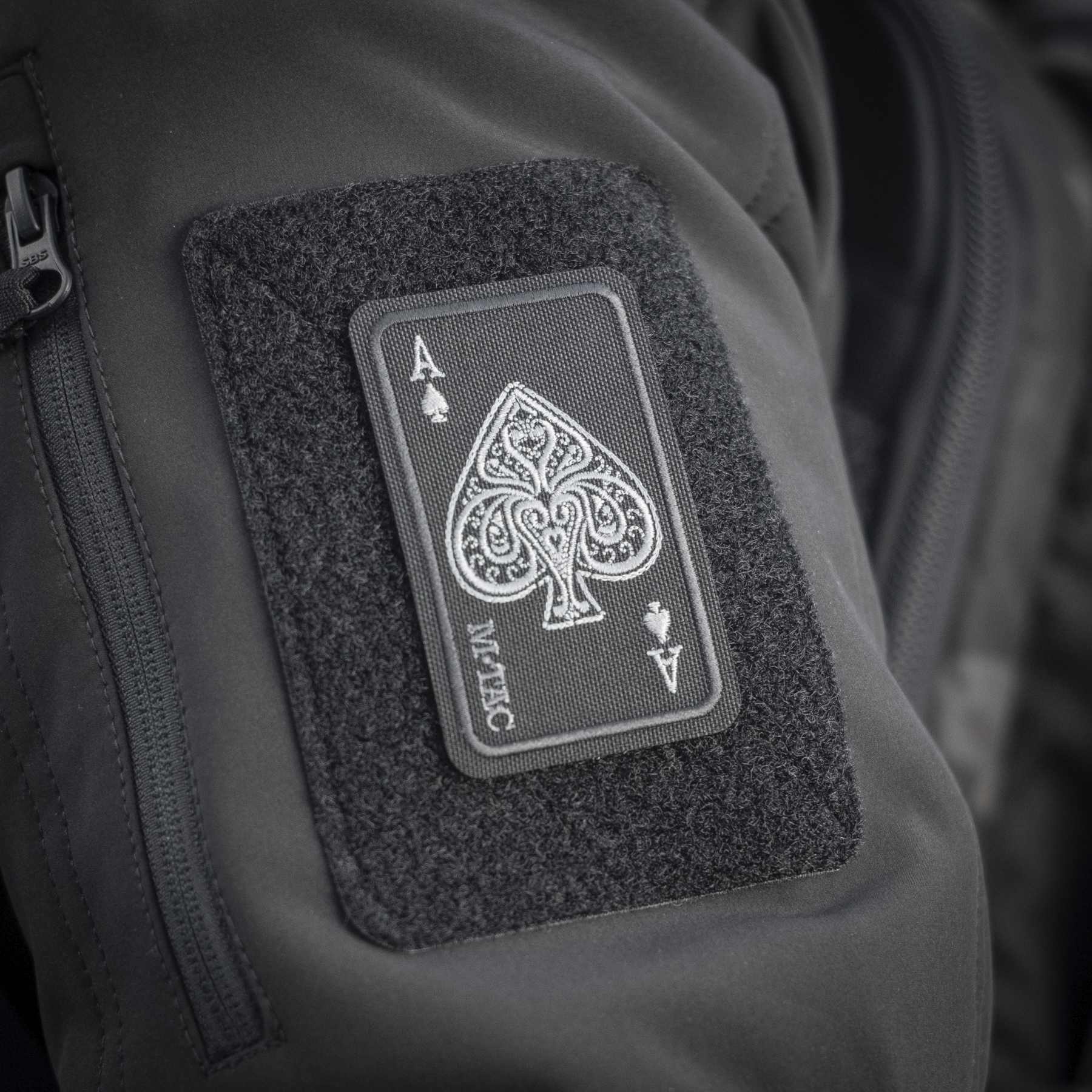 M-Tac нашивка Ace of Spades (вышивка) Black — 7