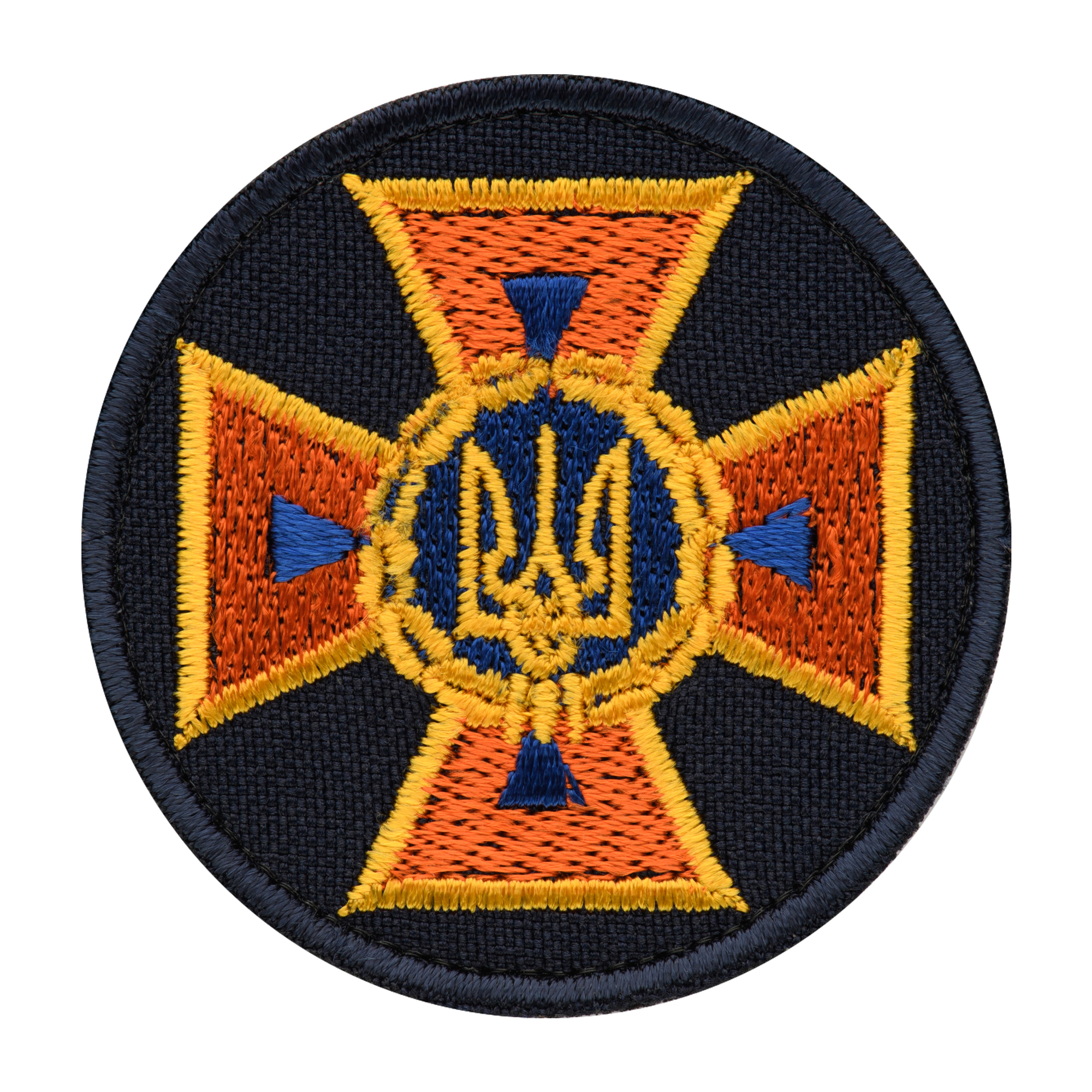 Кокарда ДСНС на липучке — 2