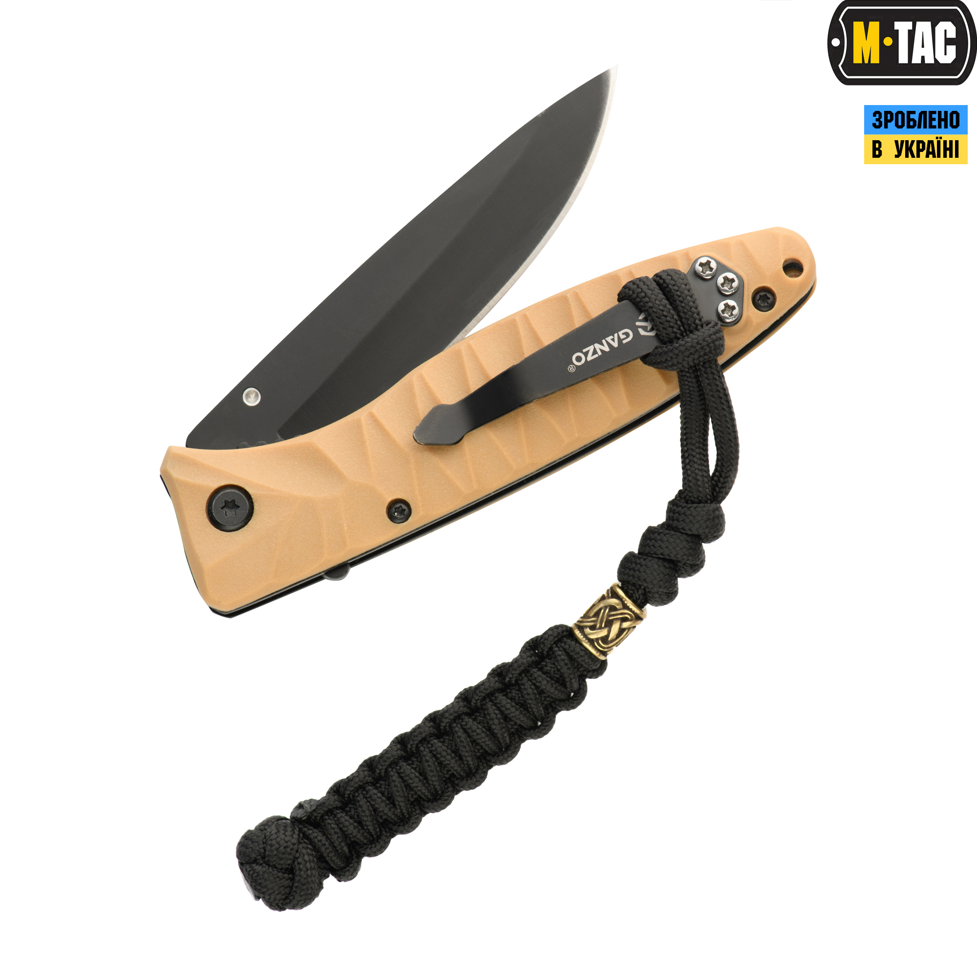 M-Tac темляк Loopy Snake Scandinavian Black — 3