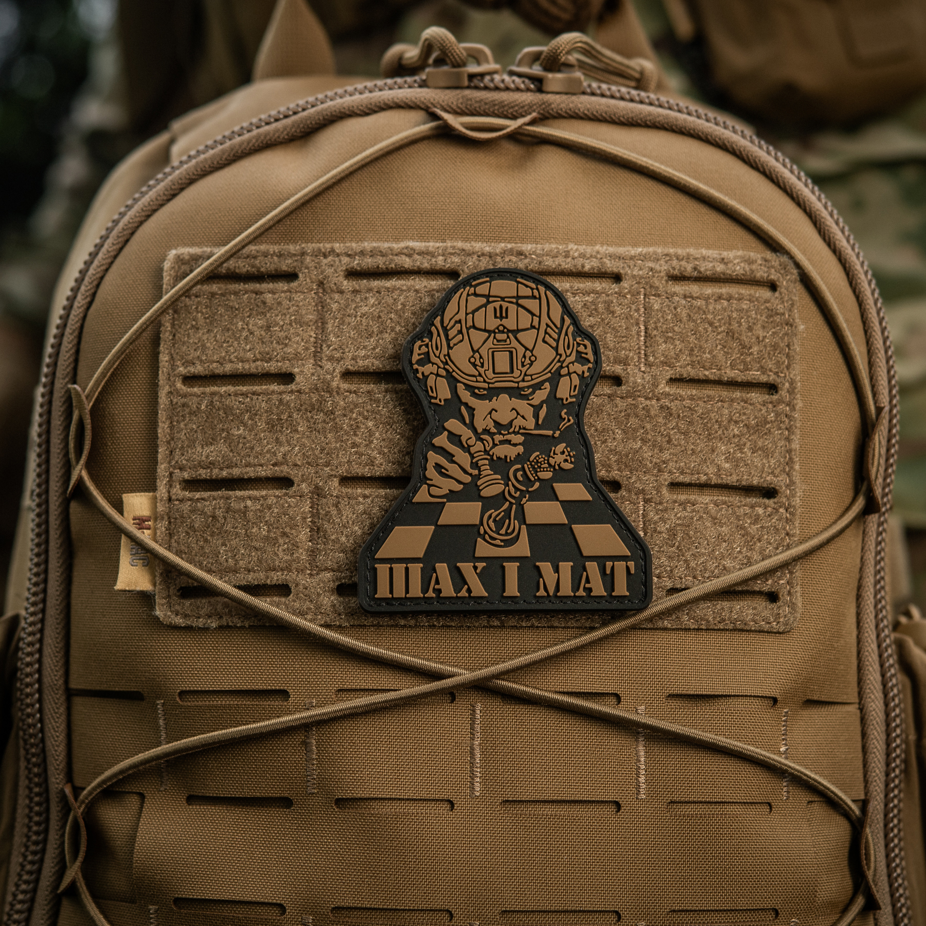 M-Tac нашивка Шах і Мат Black/Coyote — 15