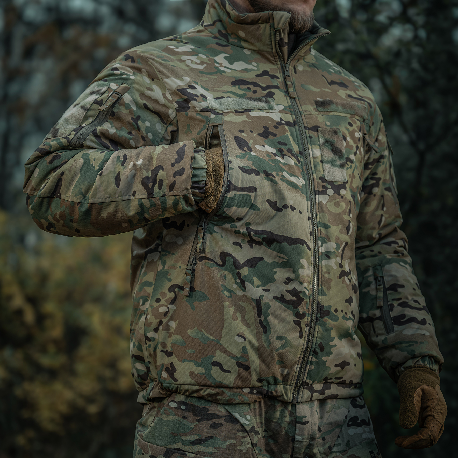 M-Tac куртка зимняя Alpha Combat Pro Primaloft MC — 28