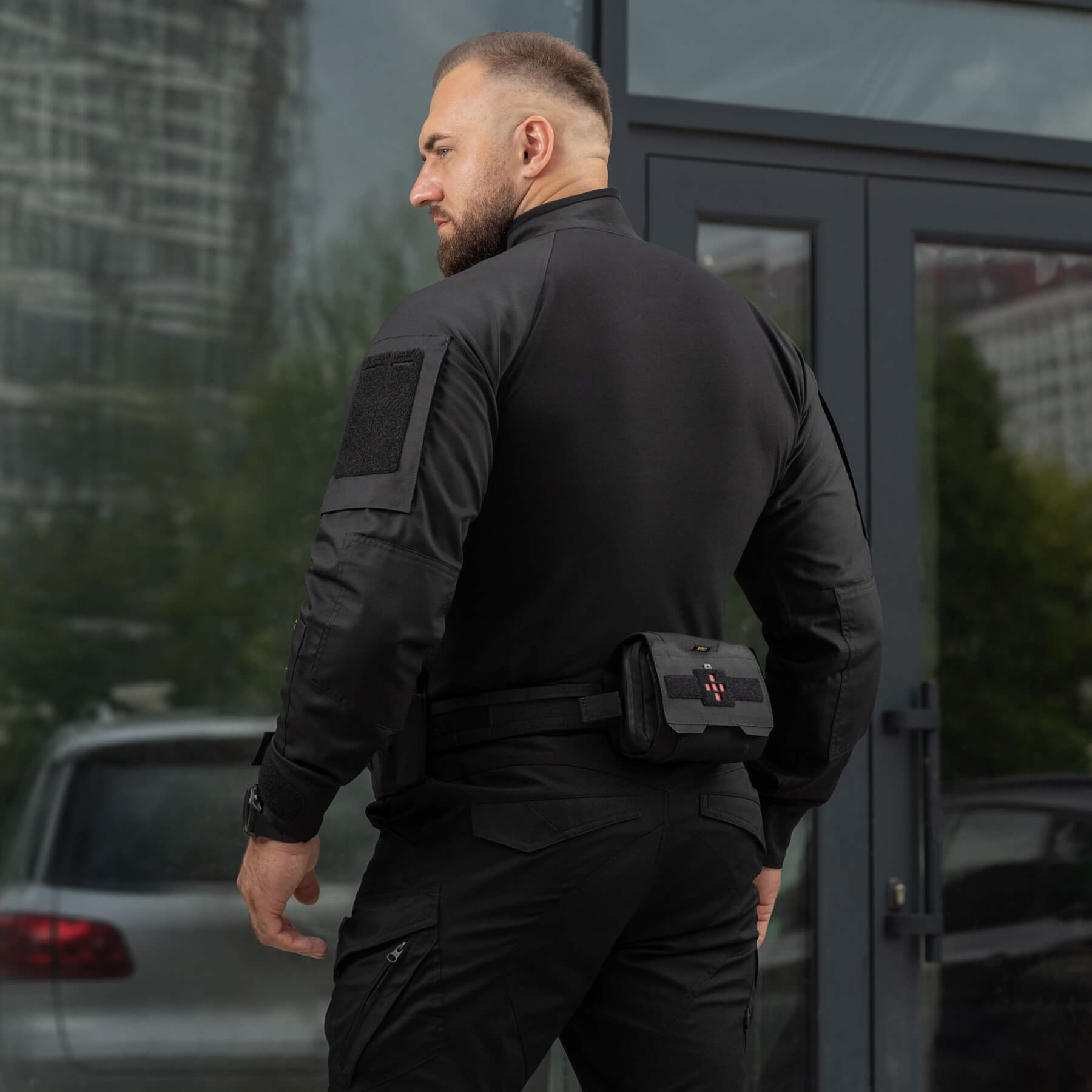M-Tac рубашка боевая летняя Gen.II Piquet Black — 7