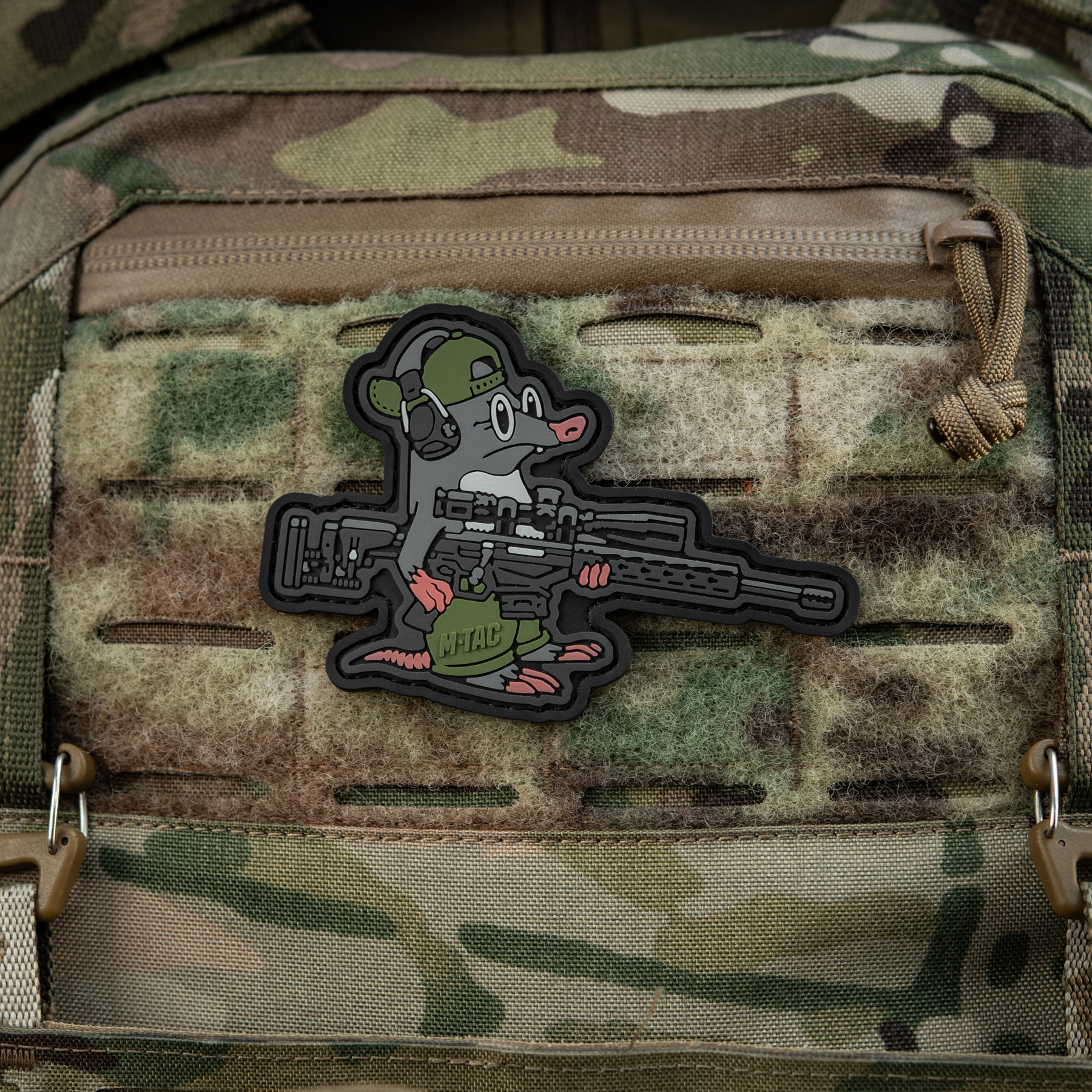 M-Tac нашивка Крот (PVC) — 6