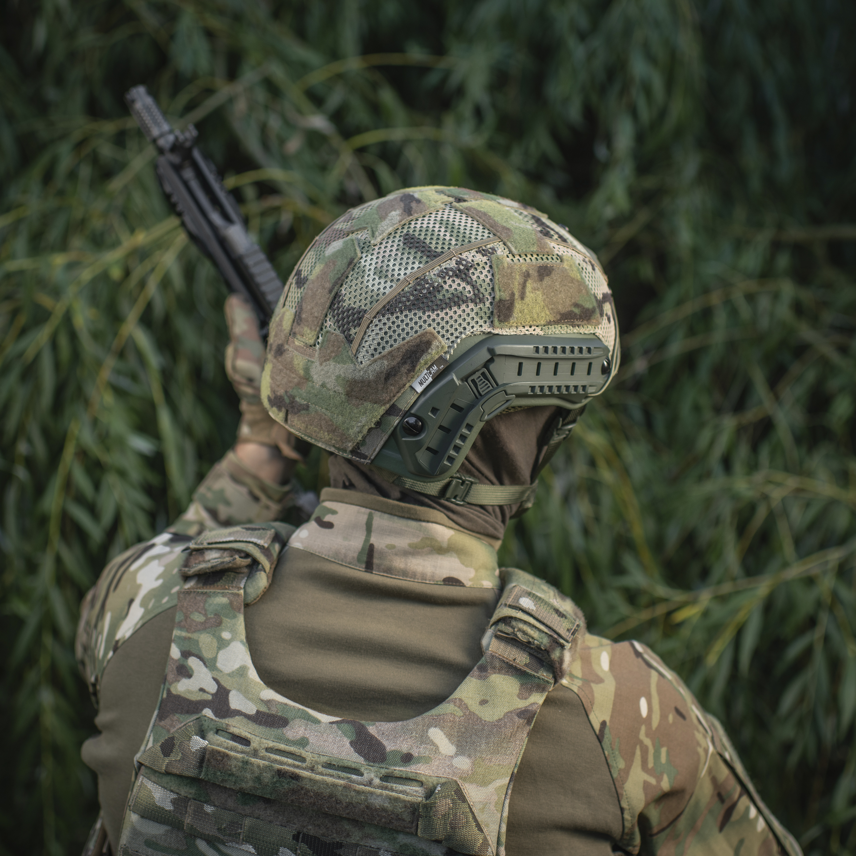 M-Tac кавер на шлем под Shroud Multicam — 17
