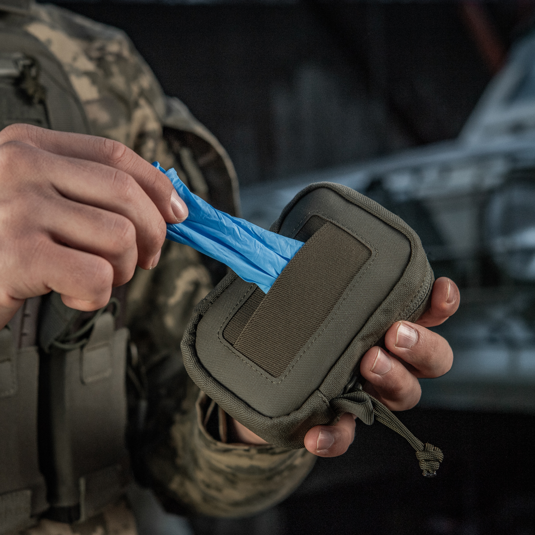 M-Tac подсумок для медицинских перчаток Elite Ranger Green — 17