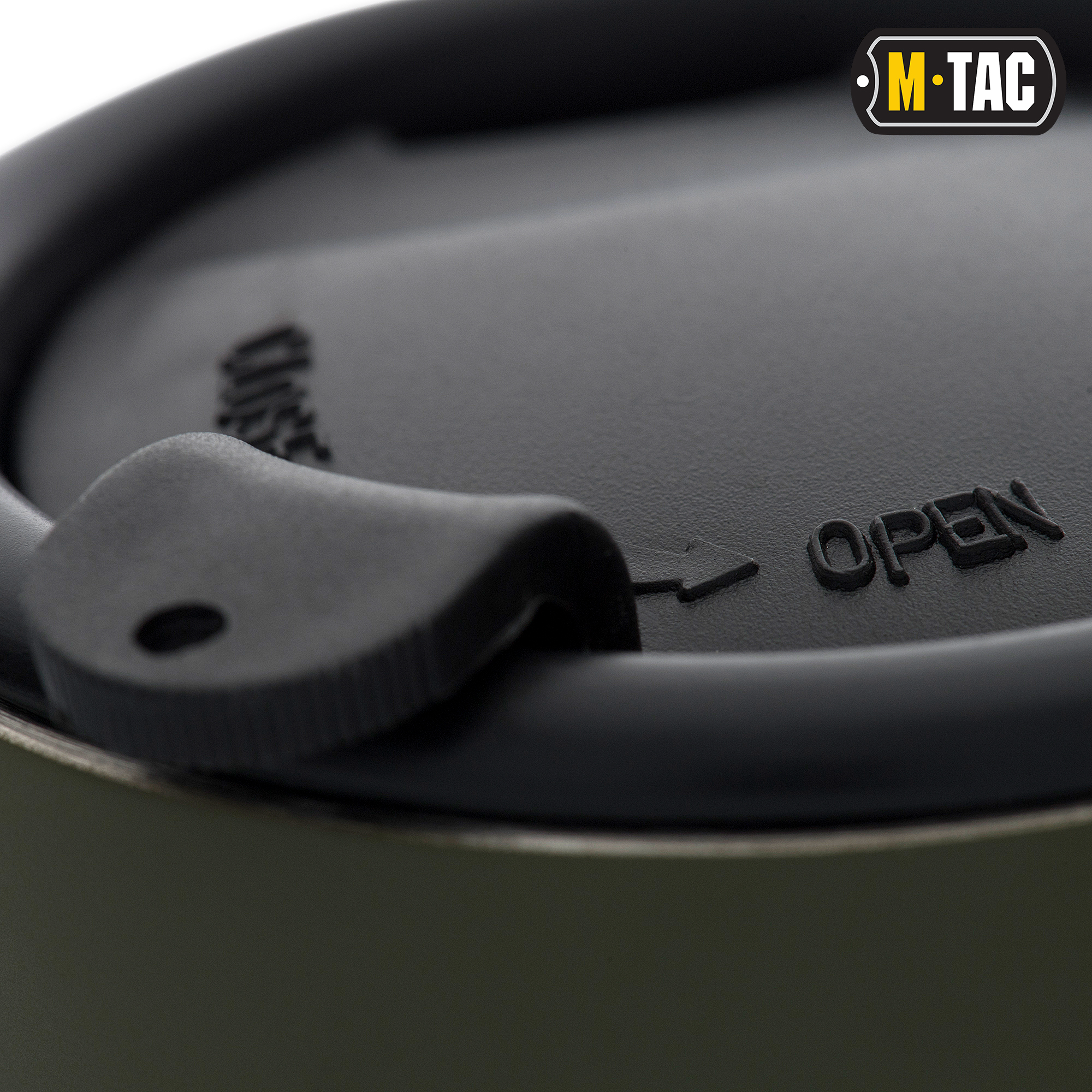 M-Tac термокружка 280 мл. с крышкой олива — 5