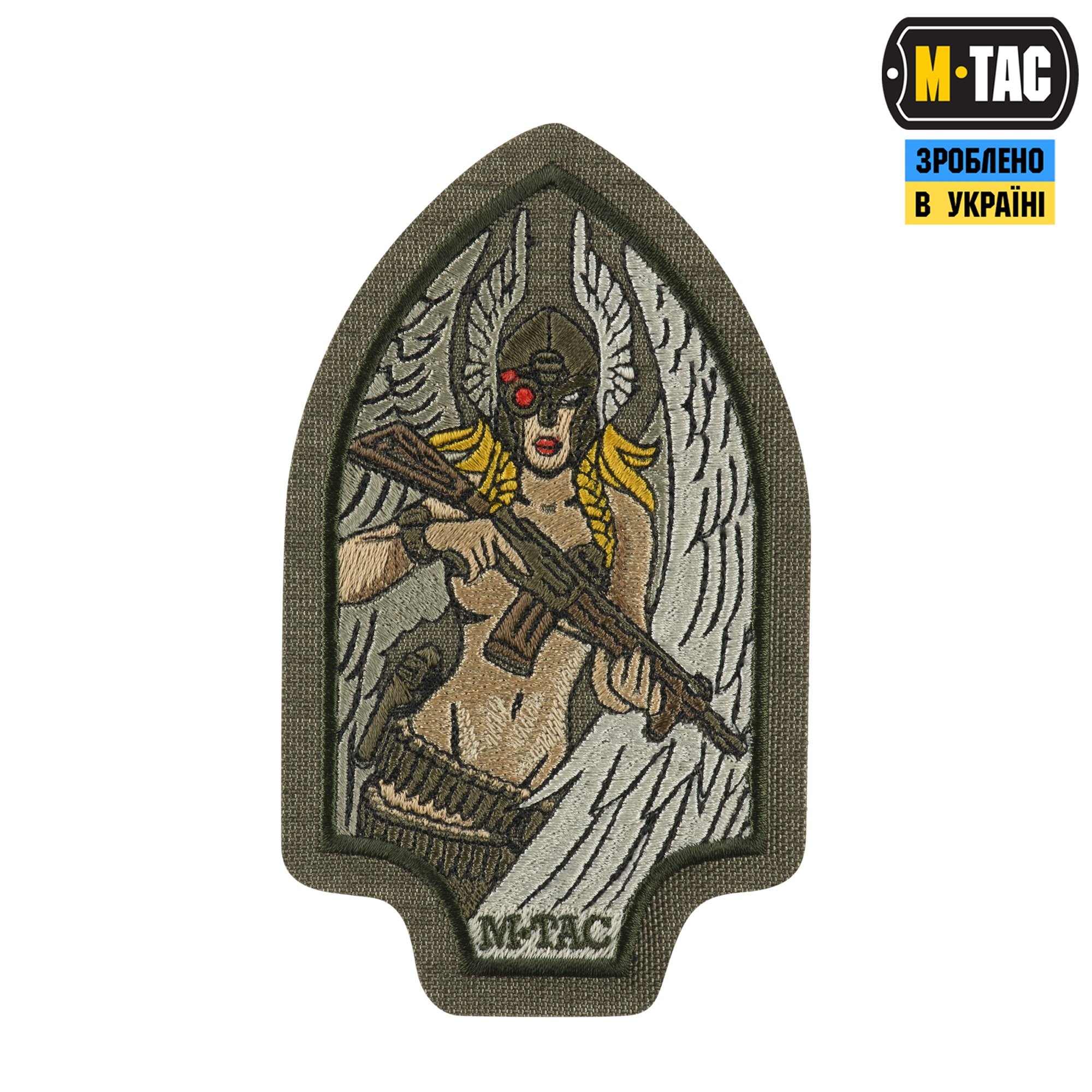 M-Tac нашивка Valkyrie (вышивка) Ranger Green — 2
