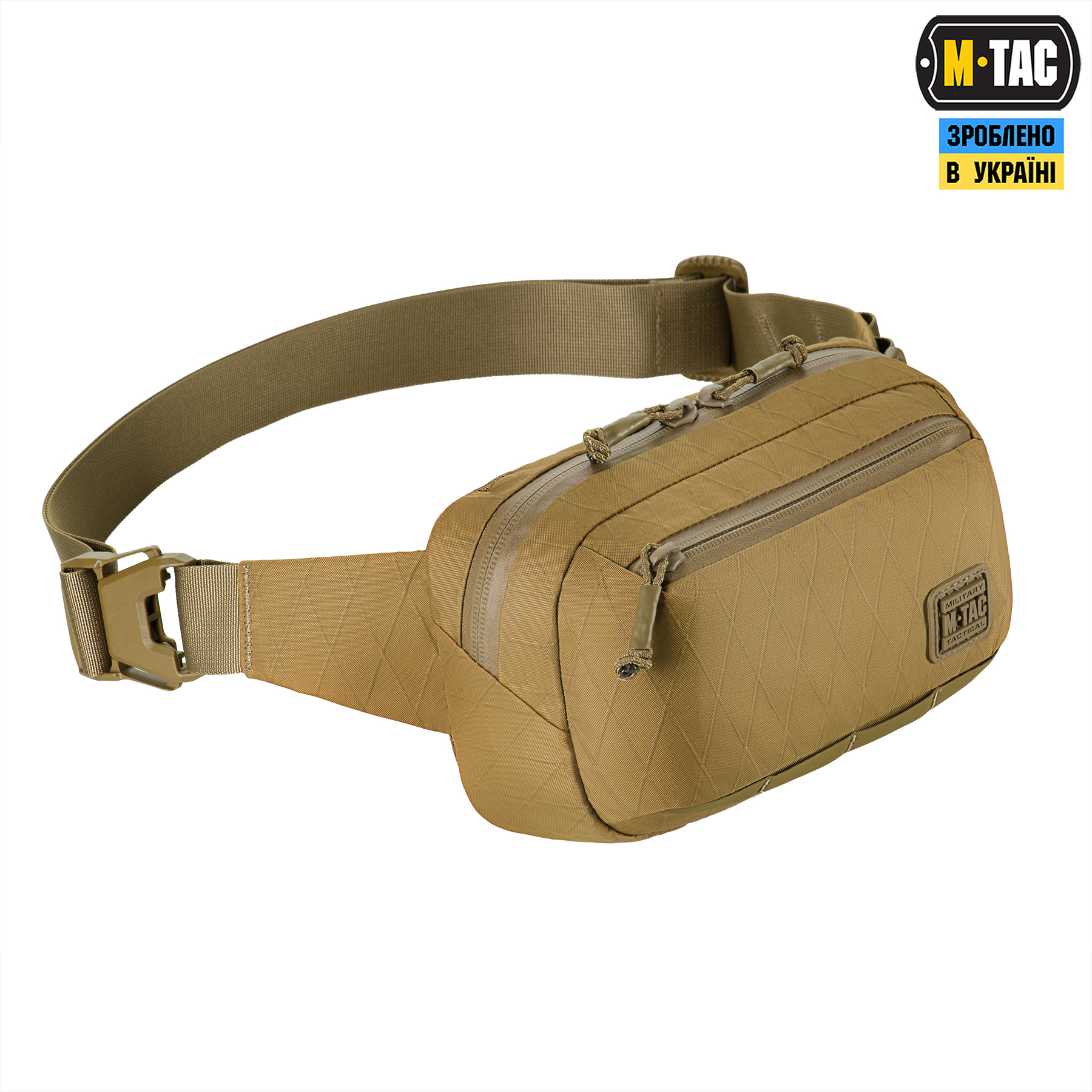M-Tac сумка City Waist Bag X-Pac Elite Coyote — 4