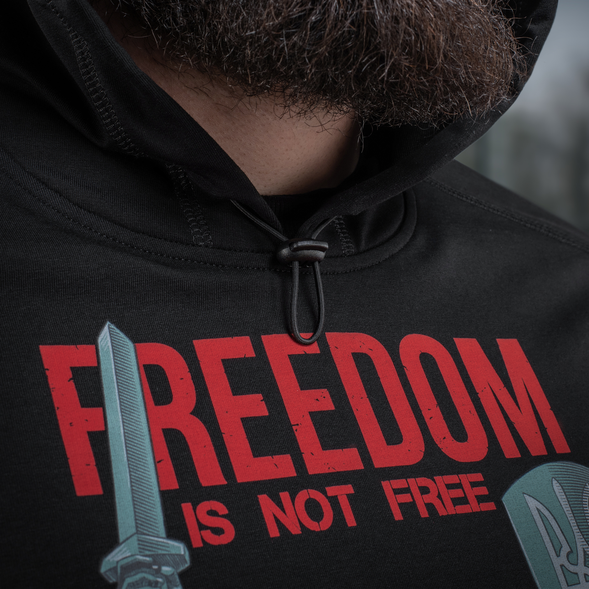 M-Tac кофта Hoodie Freedom Black — 25