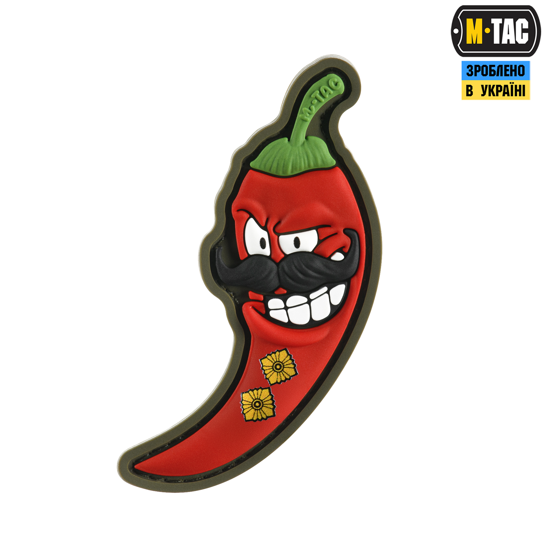 M-Tac нашивка Перчик 3D лейтенант (PVC) — 2