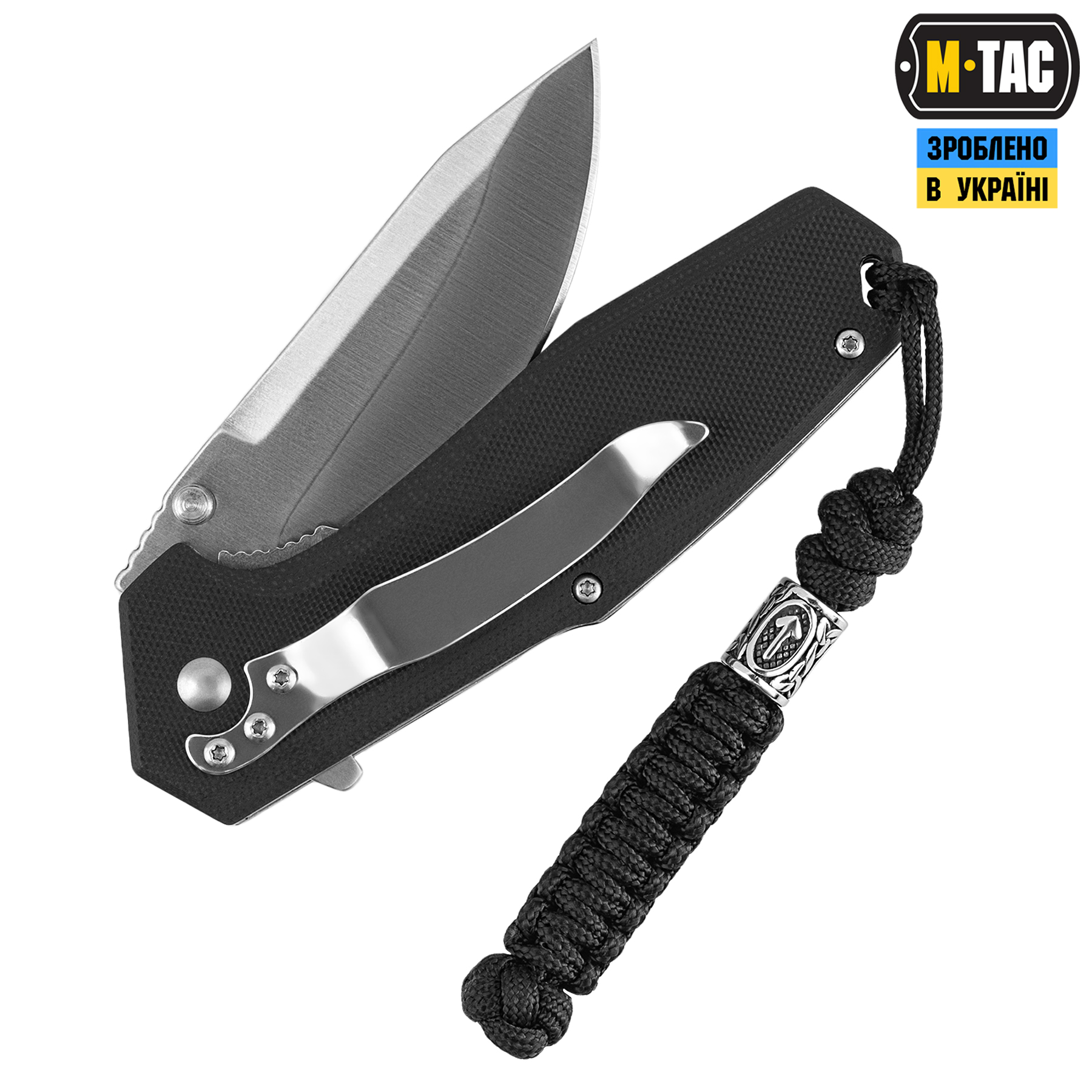 M-Tac темляк Teivaz rune Steel Black — 3