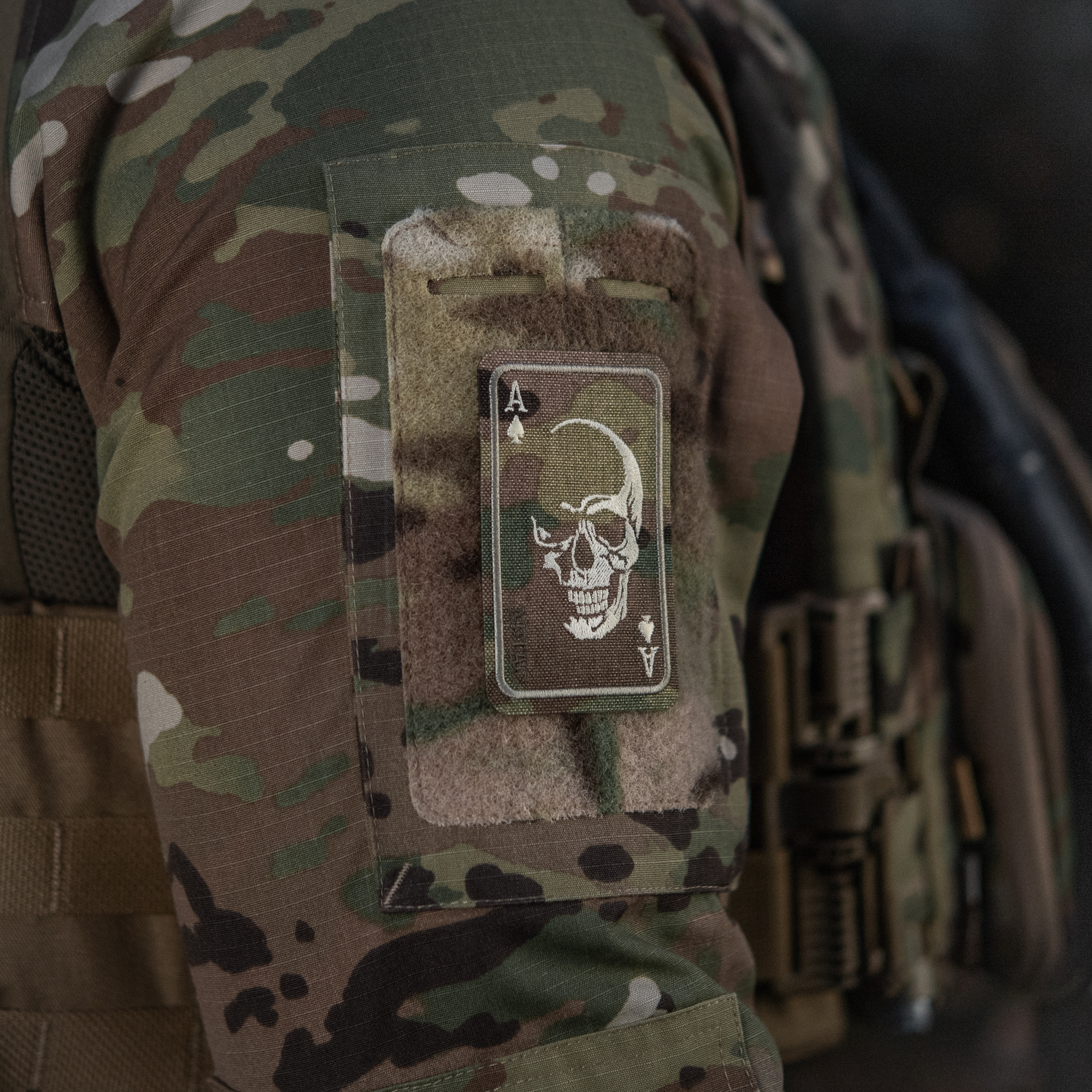 M-Tac нашивка Face of war (вишивка) Multicam — 11