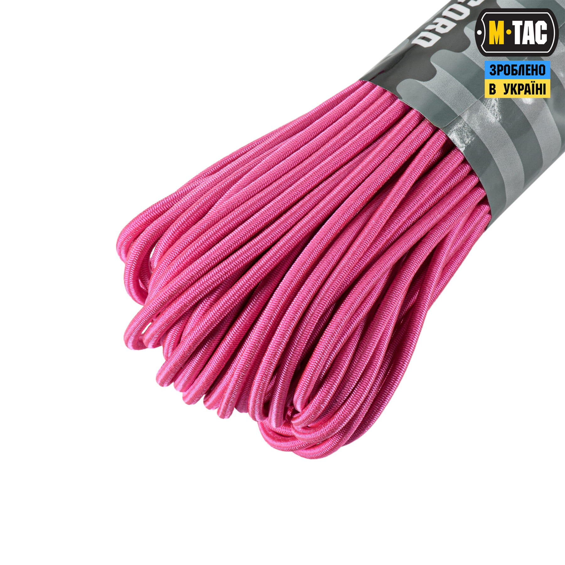 M-Tac паракорд Shock-Cord 3mm 30m Neon Pink — 4