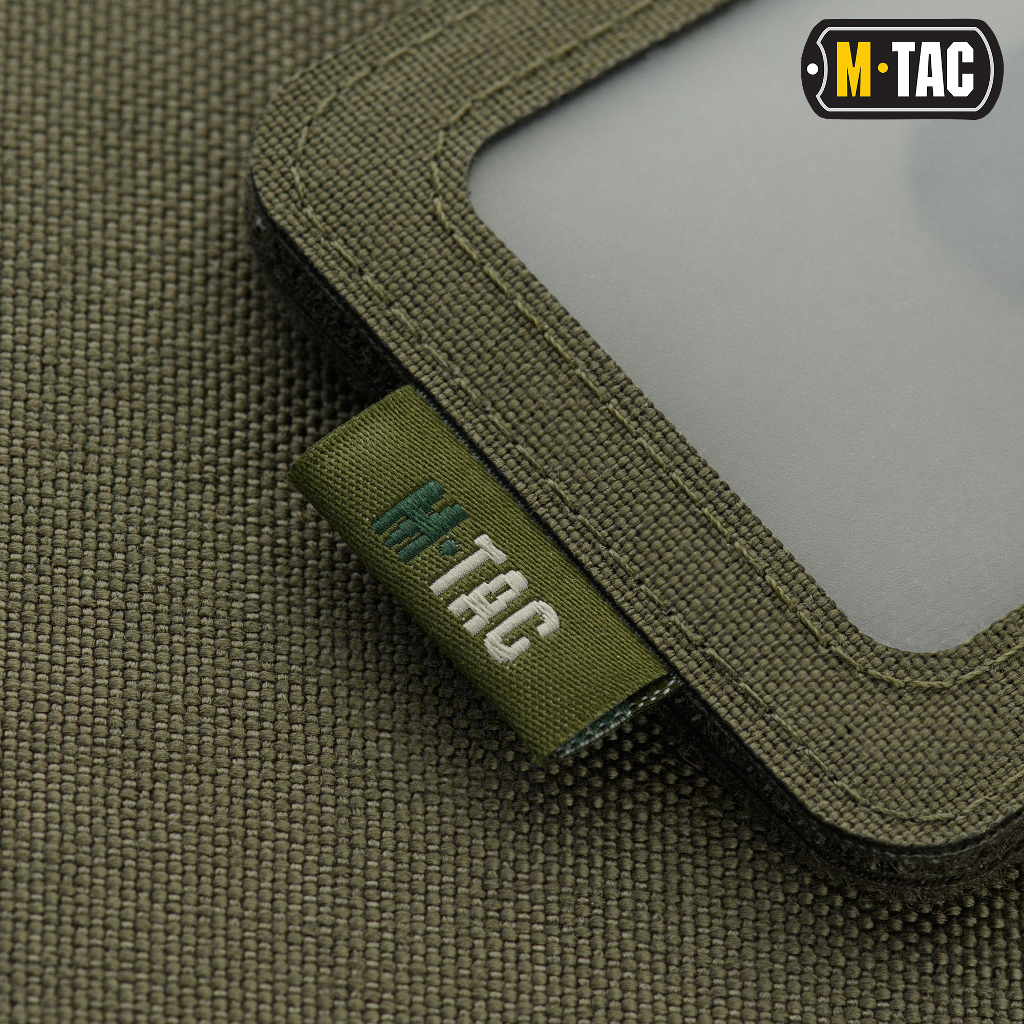 M-Tac бейдж с прозрачной панелью Ranger Green — 6