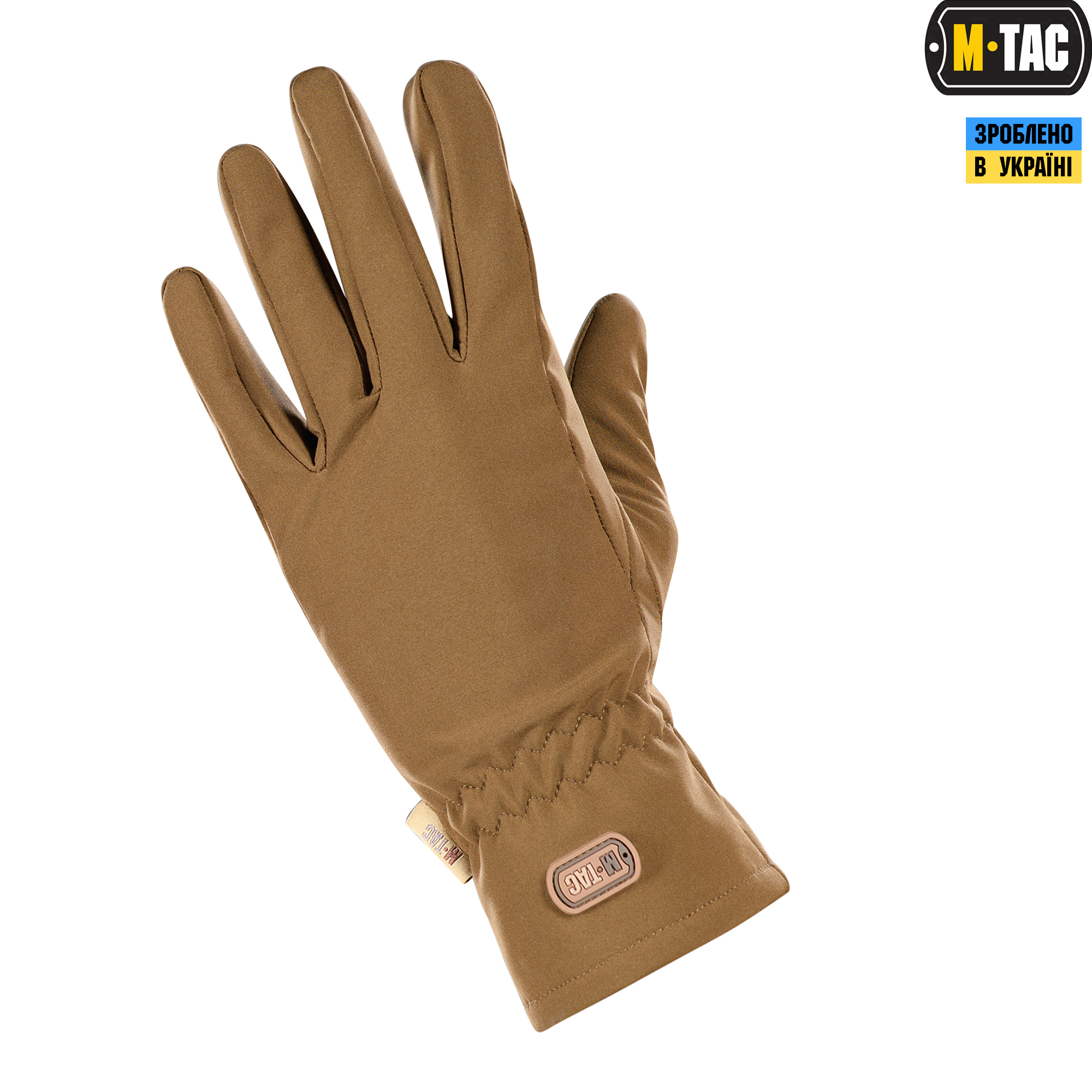 M-Tac перчатки демисезонные Soft Shell Coyote — 4