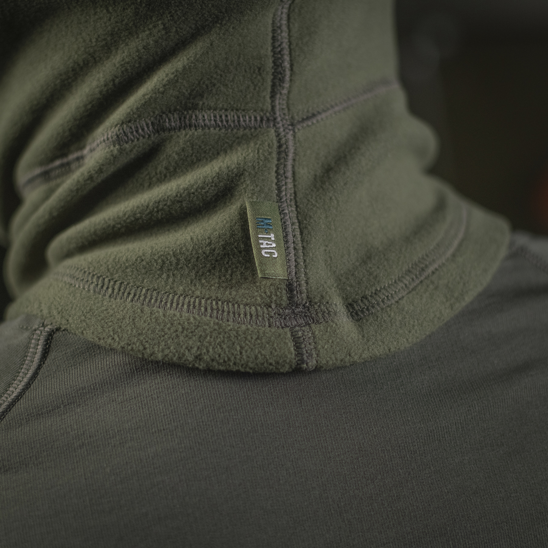 M-Tac шарф-труба анатомический Polartec Army Olive — 17