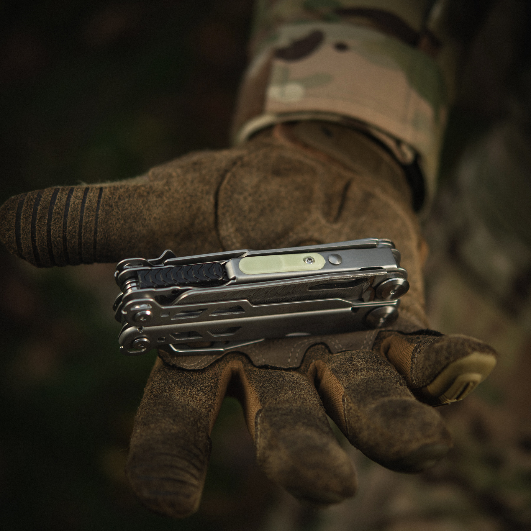M-Tac мультитул Type 12 Steel/Damascus — 48