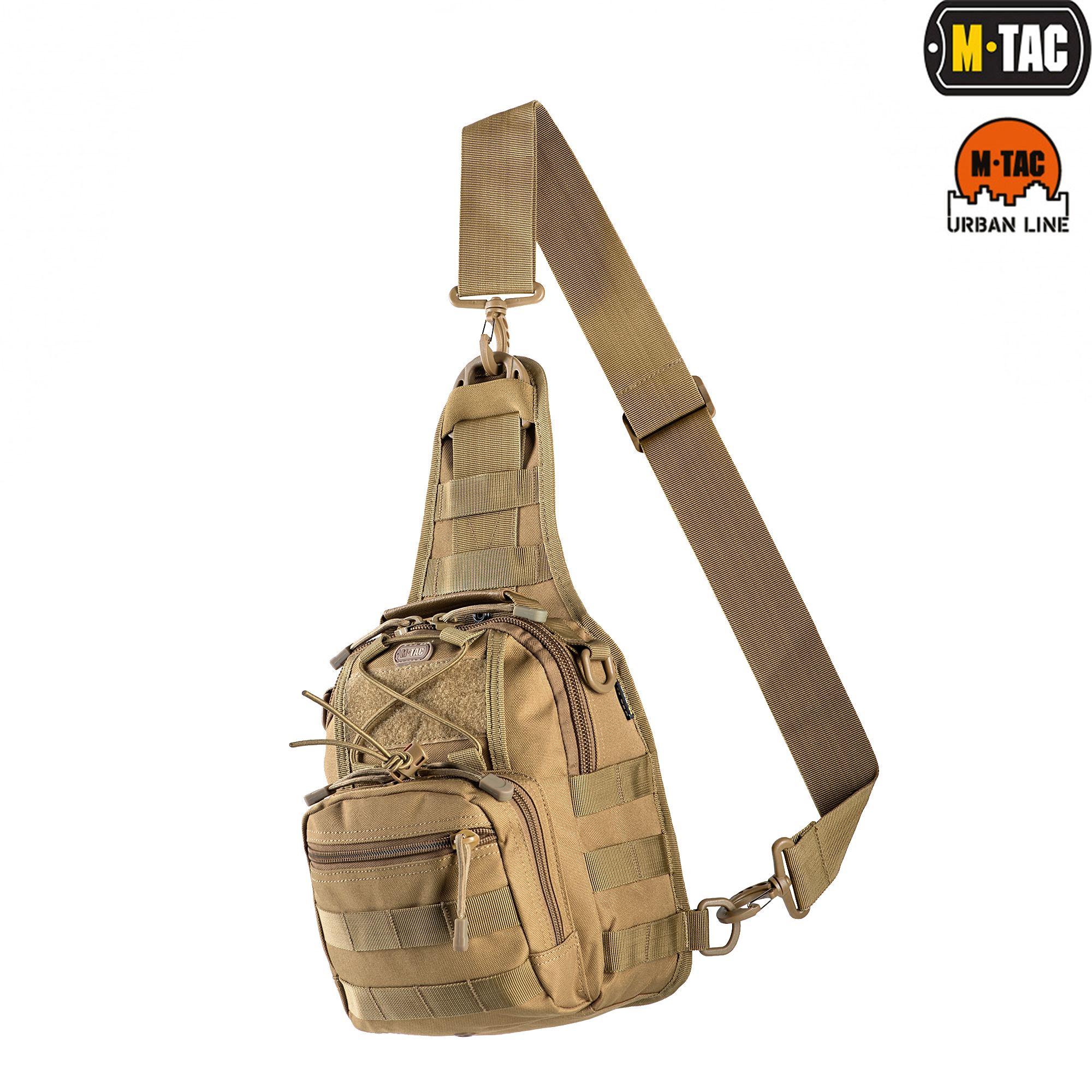 M-Tac сумка Urban Line City Patrol Carabiner Bag Coyote — 2