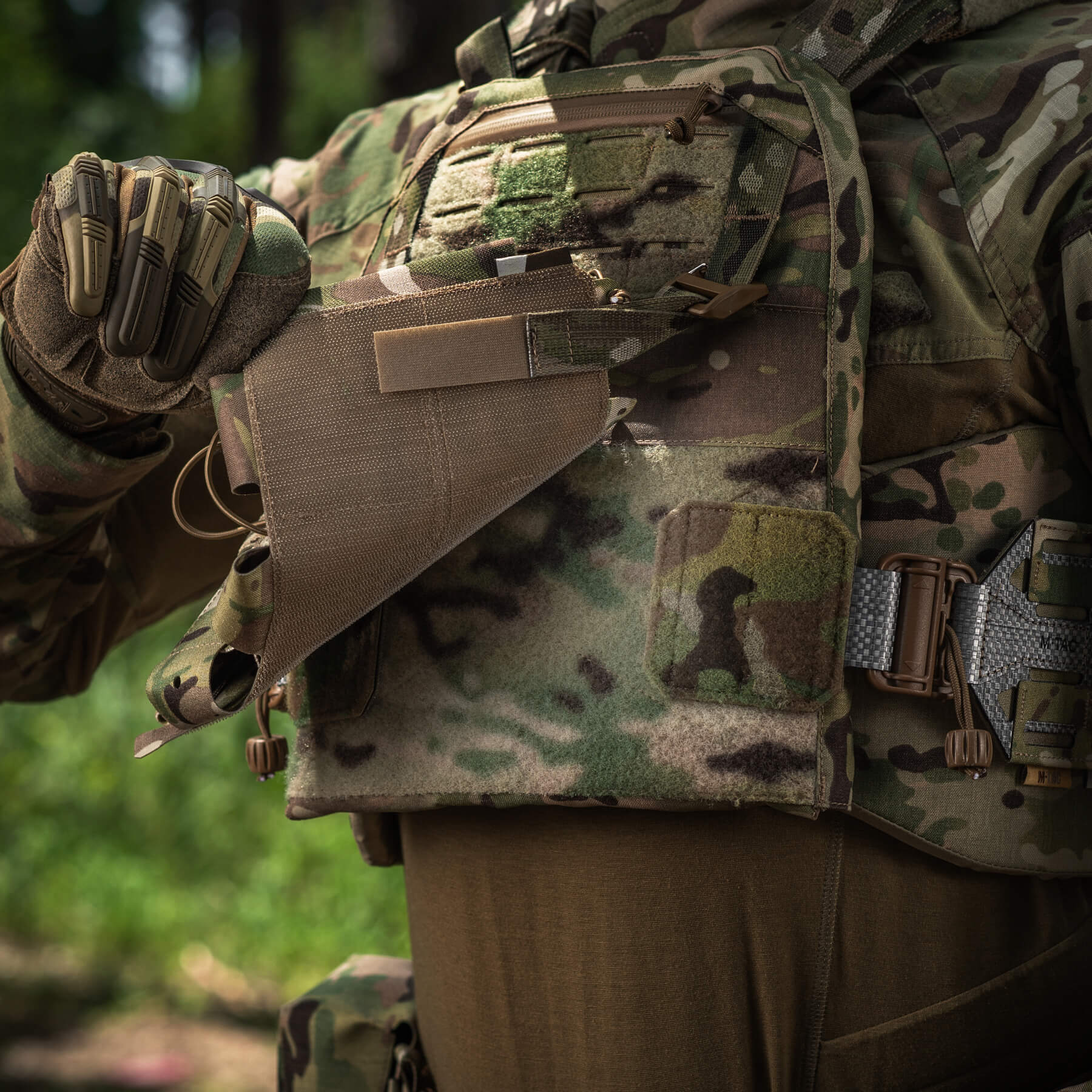 M-Tac плитоноска Cuirass Tiger Elite (розмір плити L) Multicam — 18