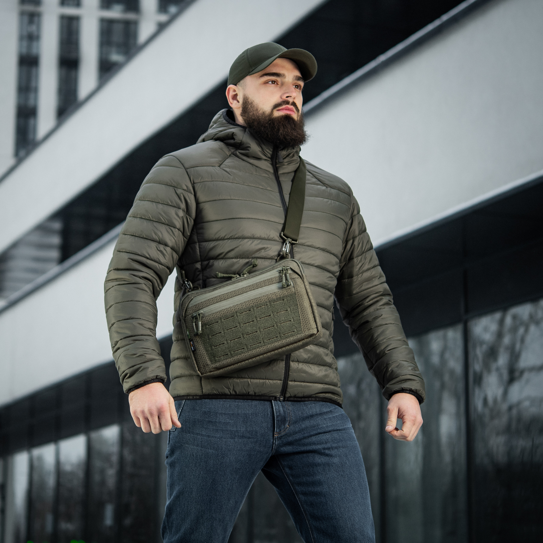 M-Tac сумка Admin Bag Medium Elite с липучкой Hex Ranger Green — 13