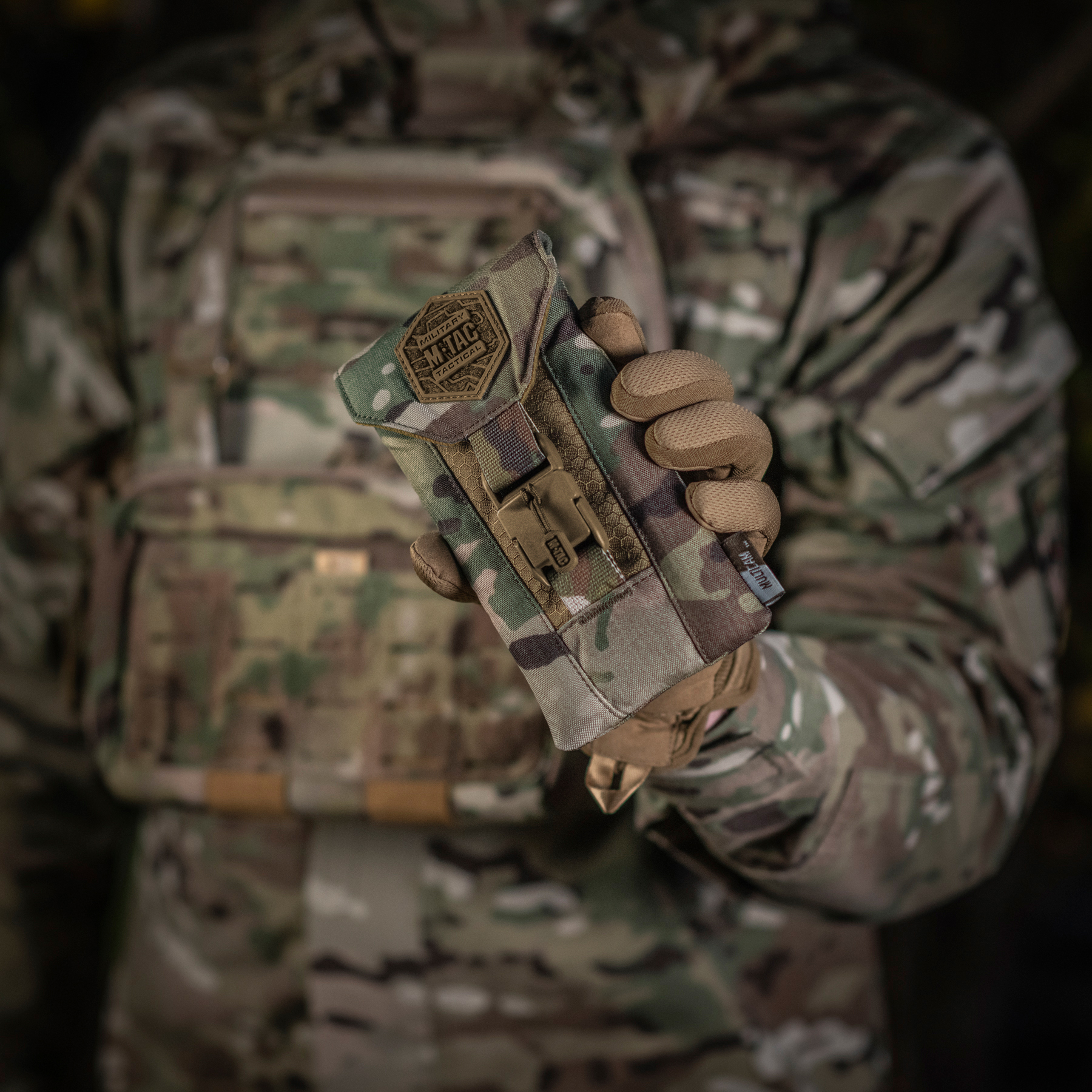 M-Tac подсумок для смартфона Elite Large Hex Multicam/Coyote — 17