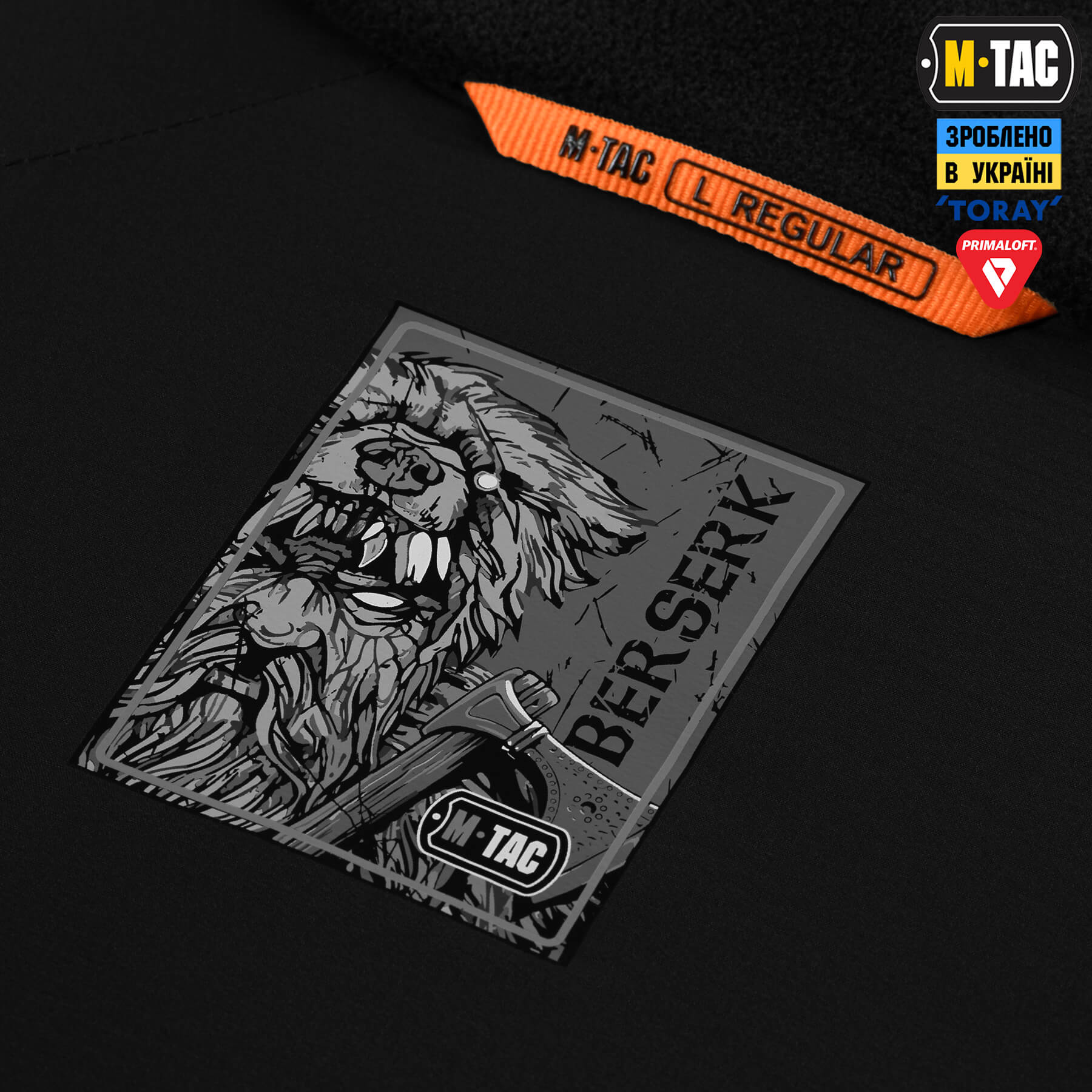 M-Tac куртка Berserk Primaloft Toray Black — 6