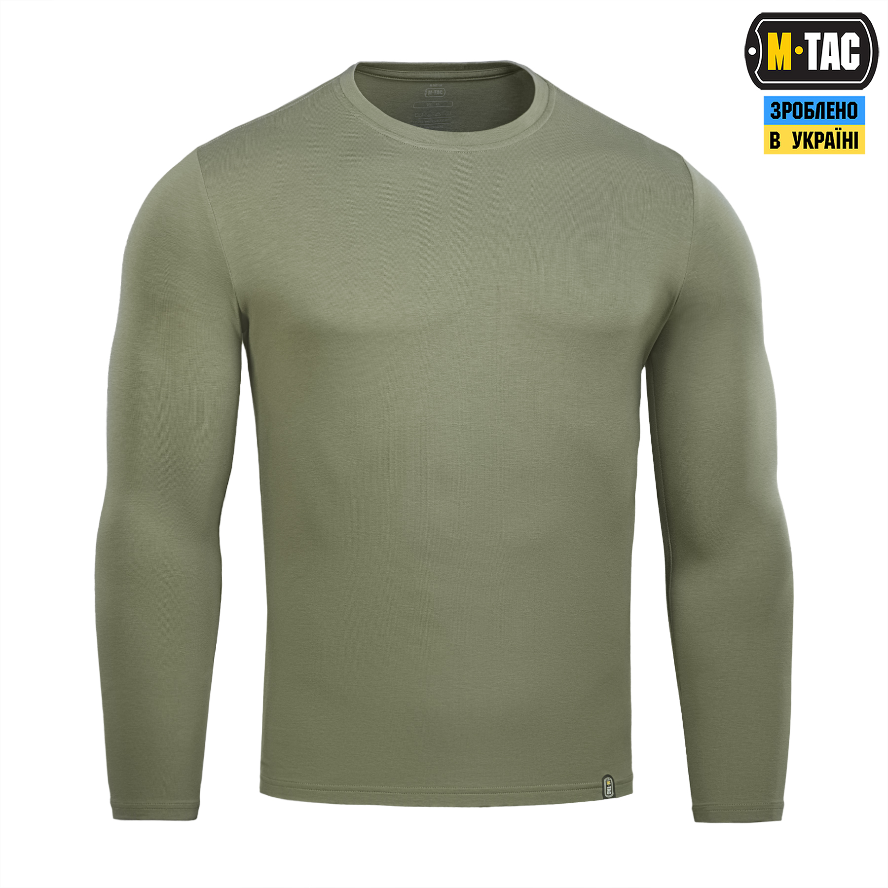 M-Tac футболка длинный рукав 93/7 Light Olive — 4