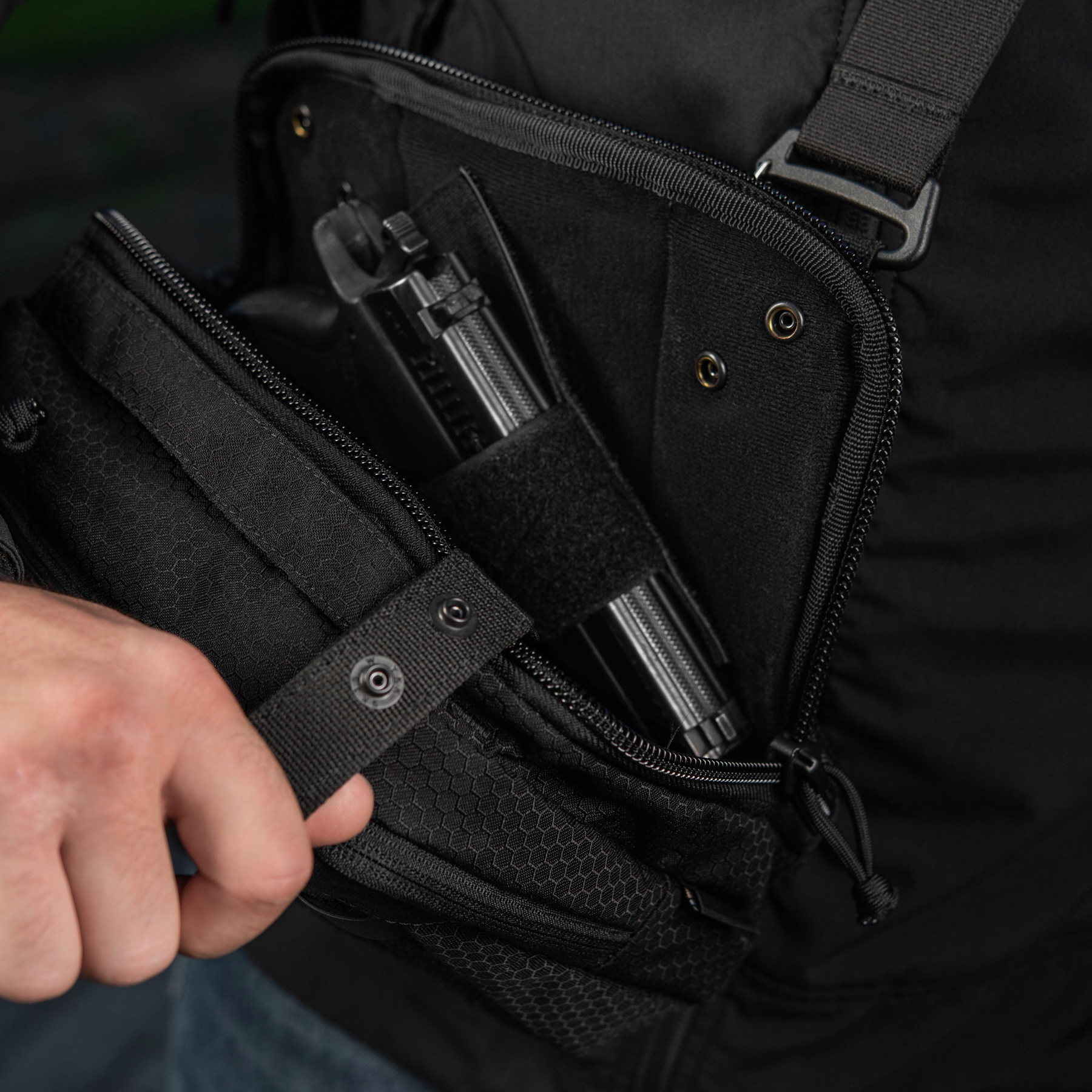 M-Tac сумка EDC Bag Elite HEX Black — 34
