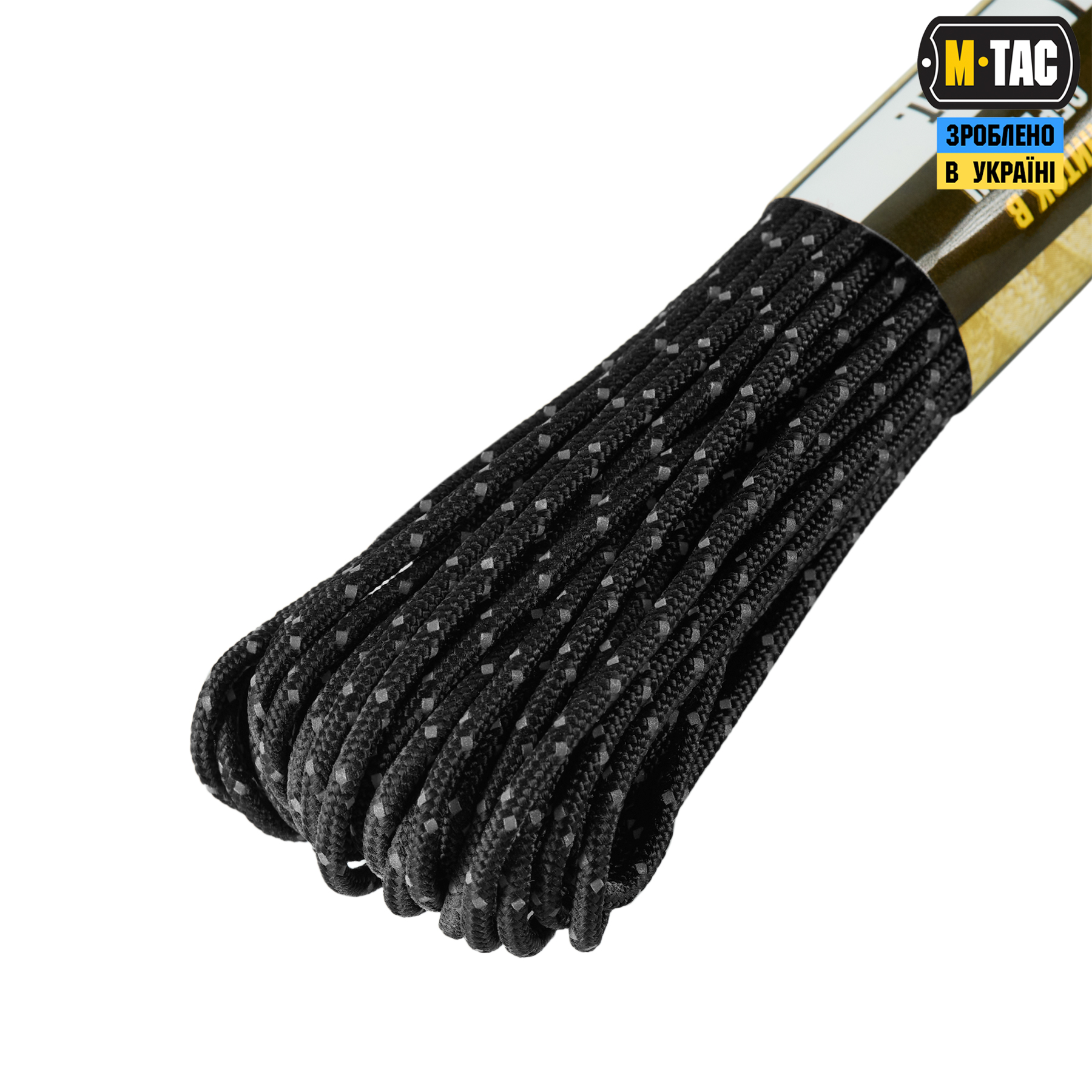 M-Tac паракорд Minicord 15m Reflective Black — 4