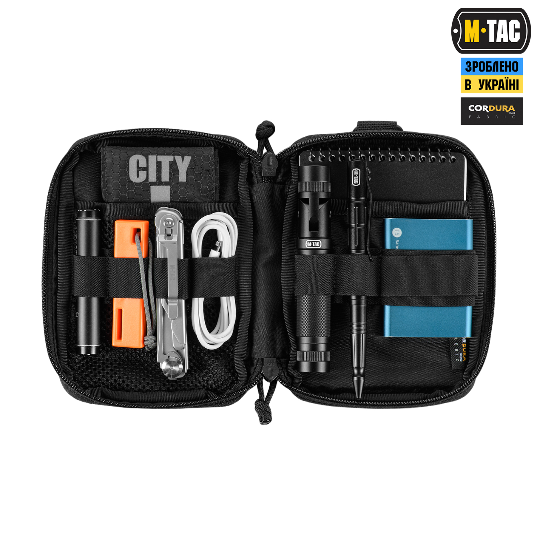 M-Tac EDC Pocket HEX Elite Black — 8