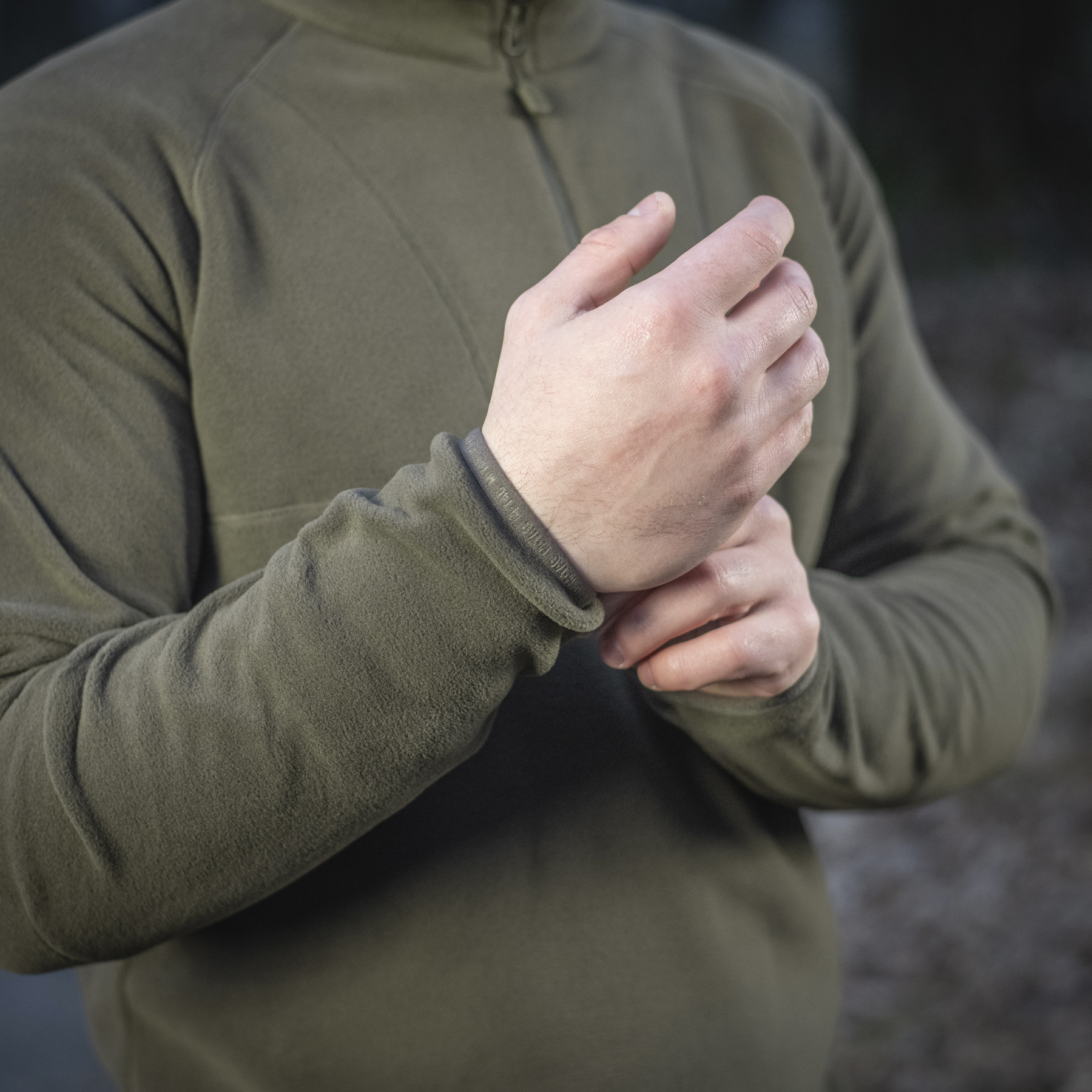 M-Tac кофта Delta Polartec реглан Dark Olive — 20