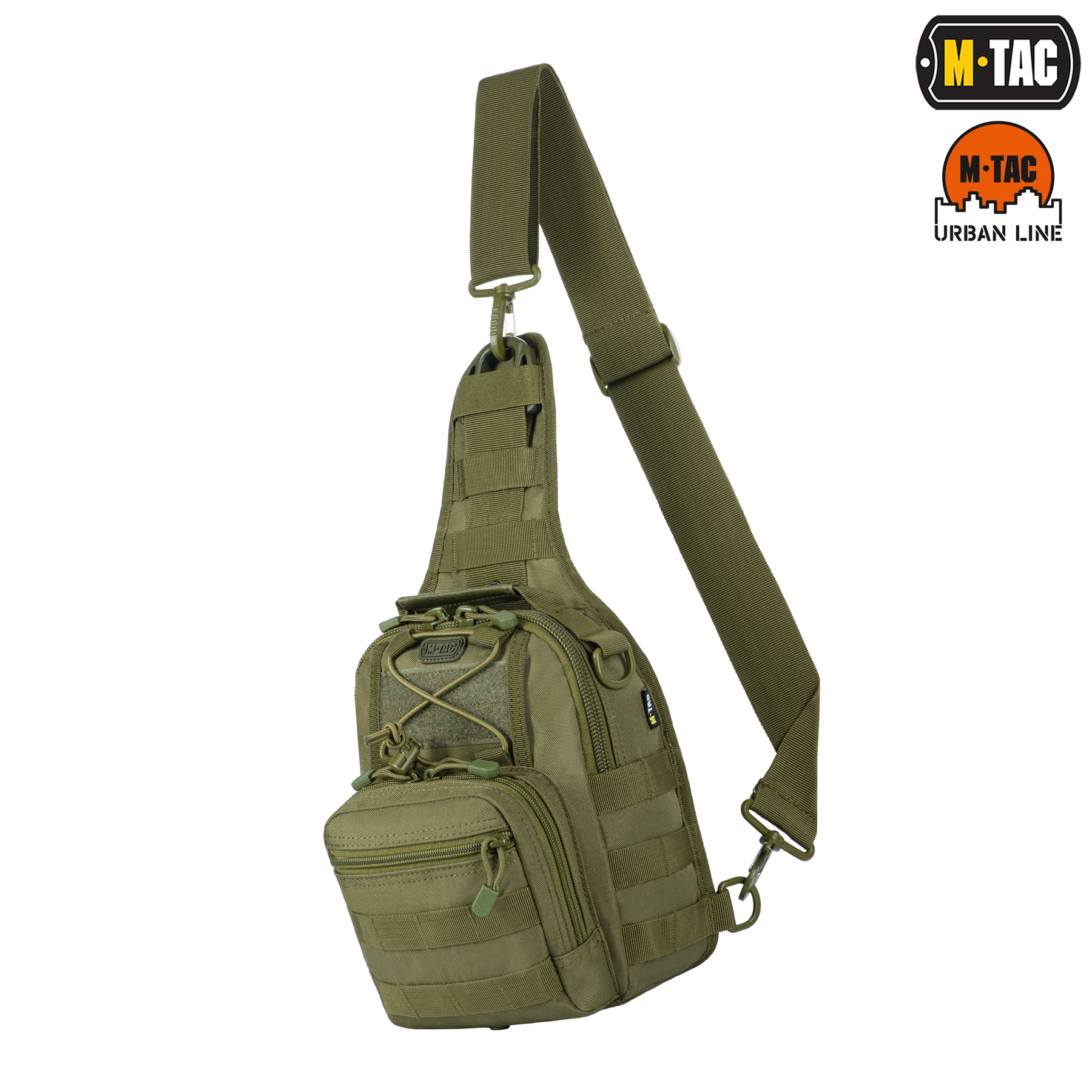 M-Tac сумка Urban Line City Patrol Carabiner Bag Olive — 2