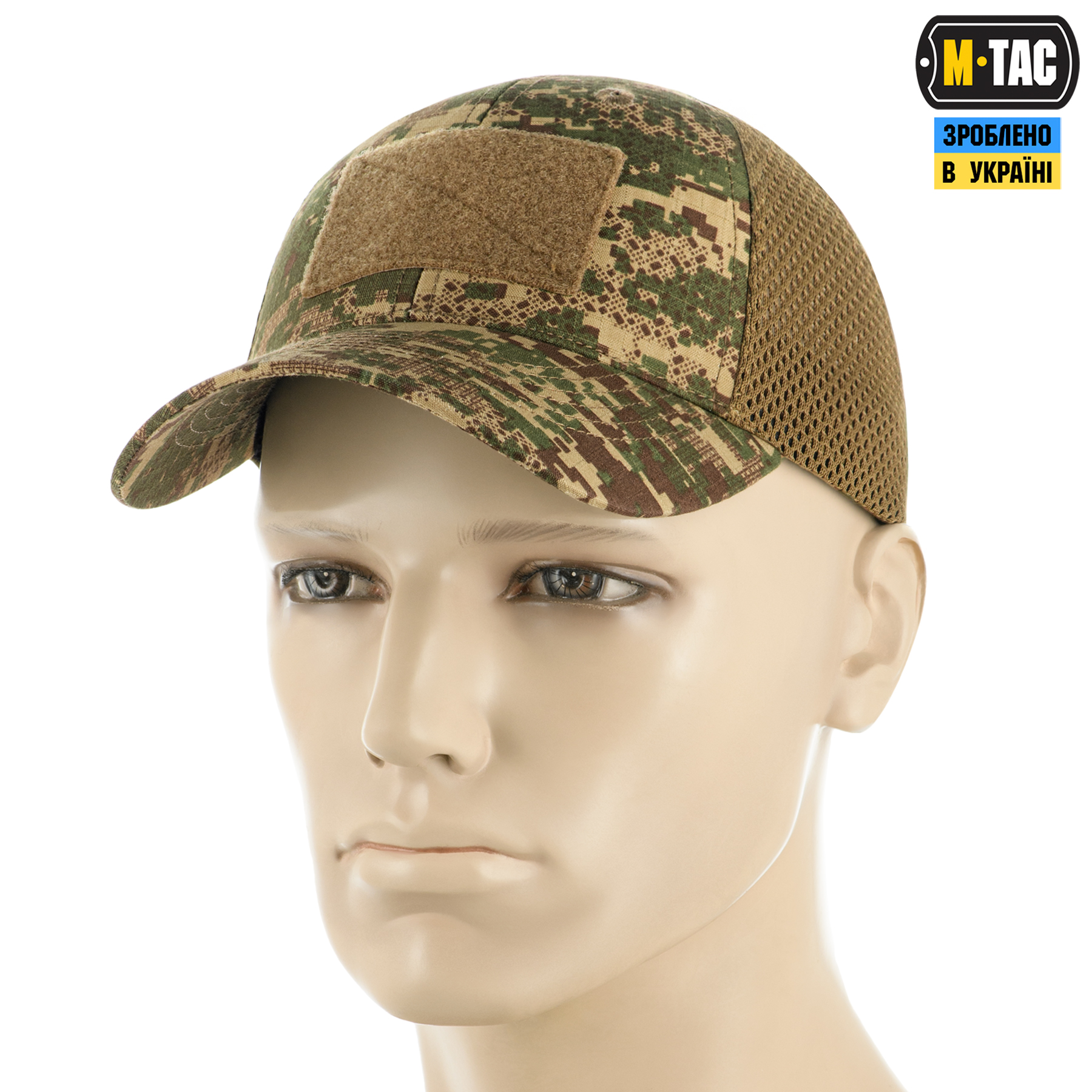 M-Tac бейсболка тактическая с сеткой Rip-Stop NGU Camo — 2