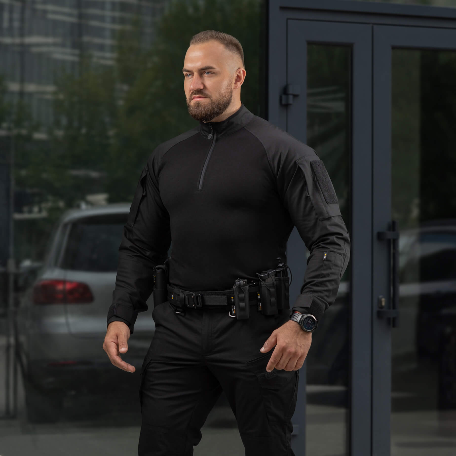 M-Tac рубашка боевая летняя Gen.II Piquet Black — 6