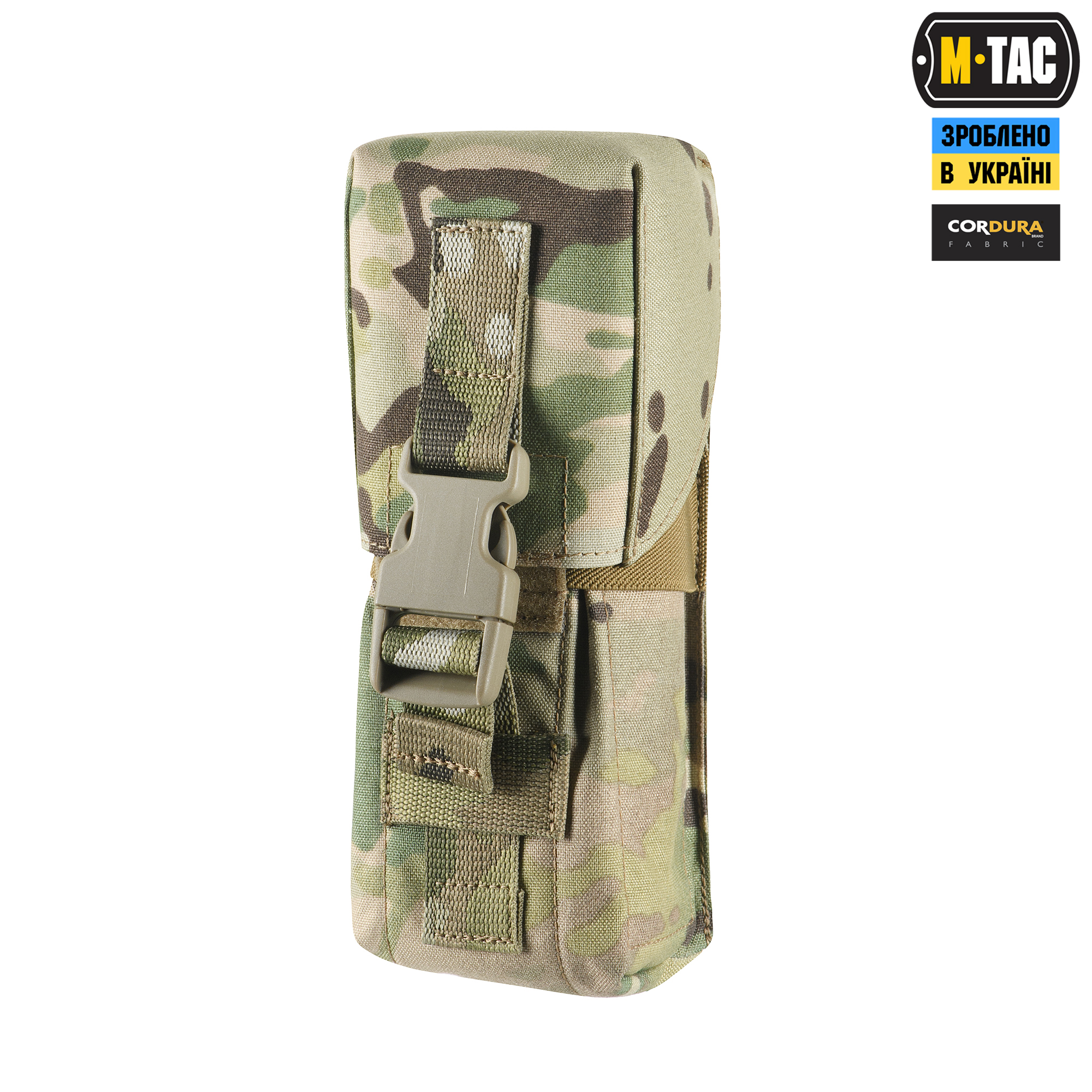 M-Tac подсумок на два магазина закрытый Fastex Multicam — 4