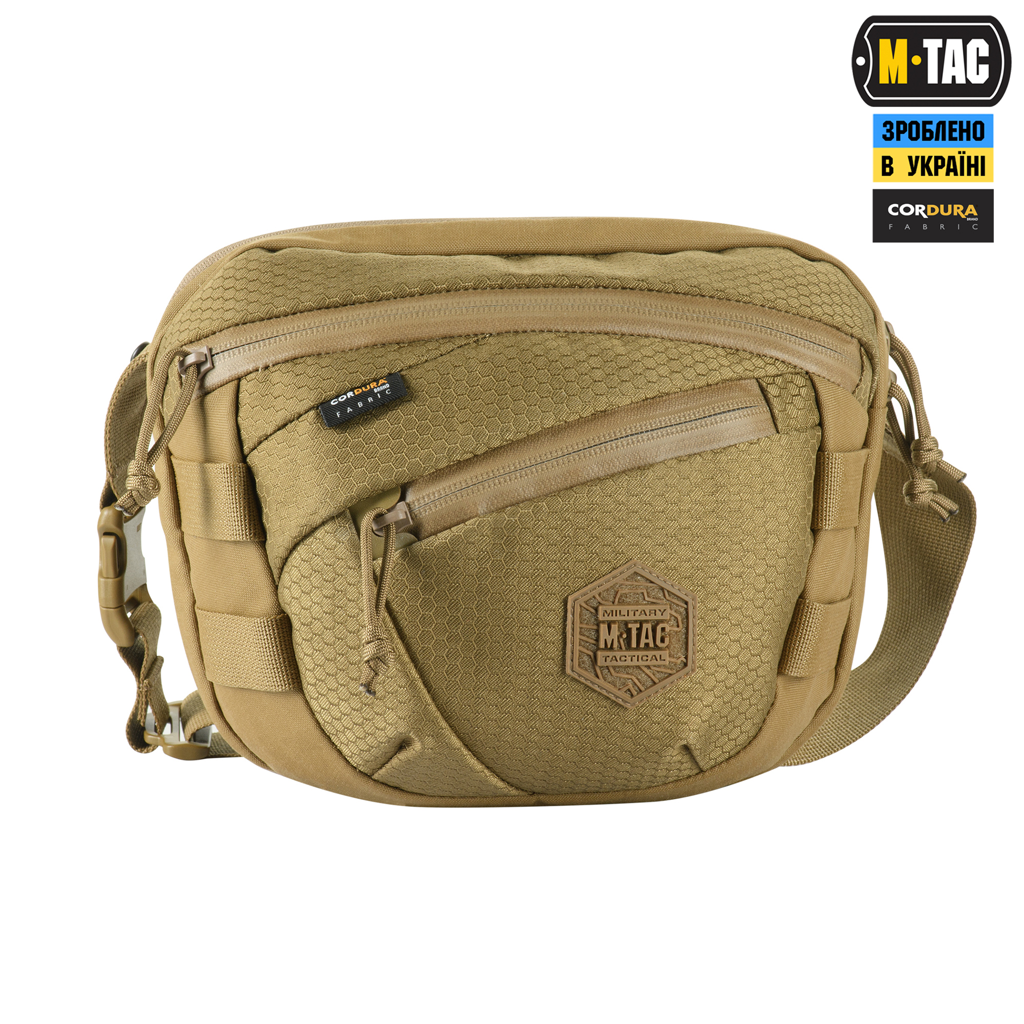 M-Tac сумка Sphaera Hex Hardsling Bag Gen.II Elite Coyote — 5