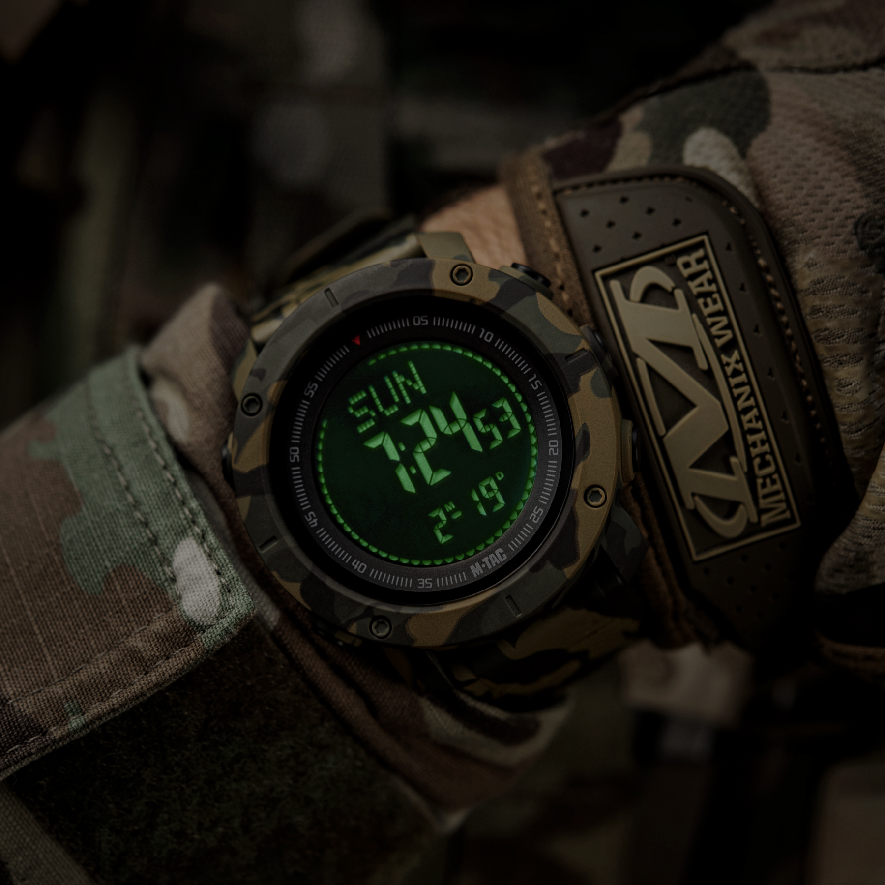 M-Tac часы тактические с компасом 2095 Camo — 8