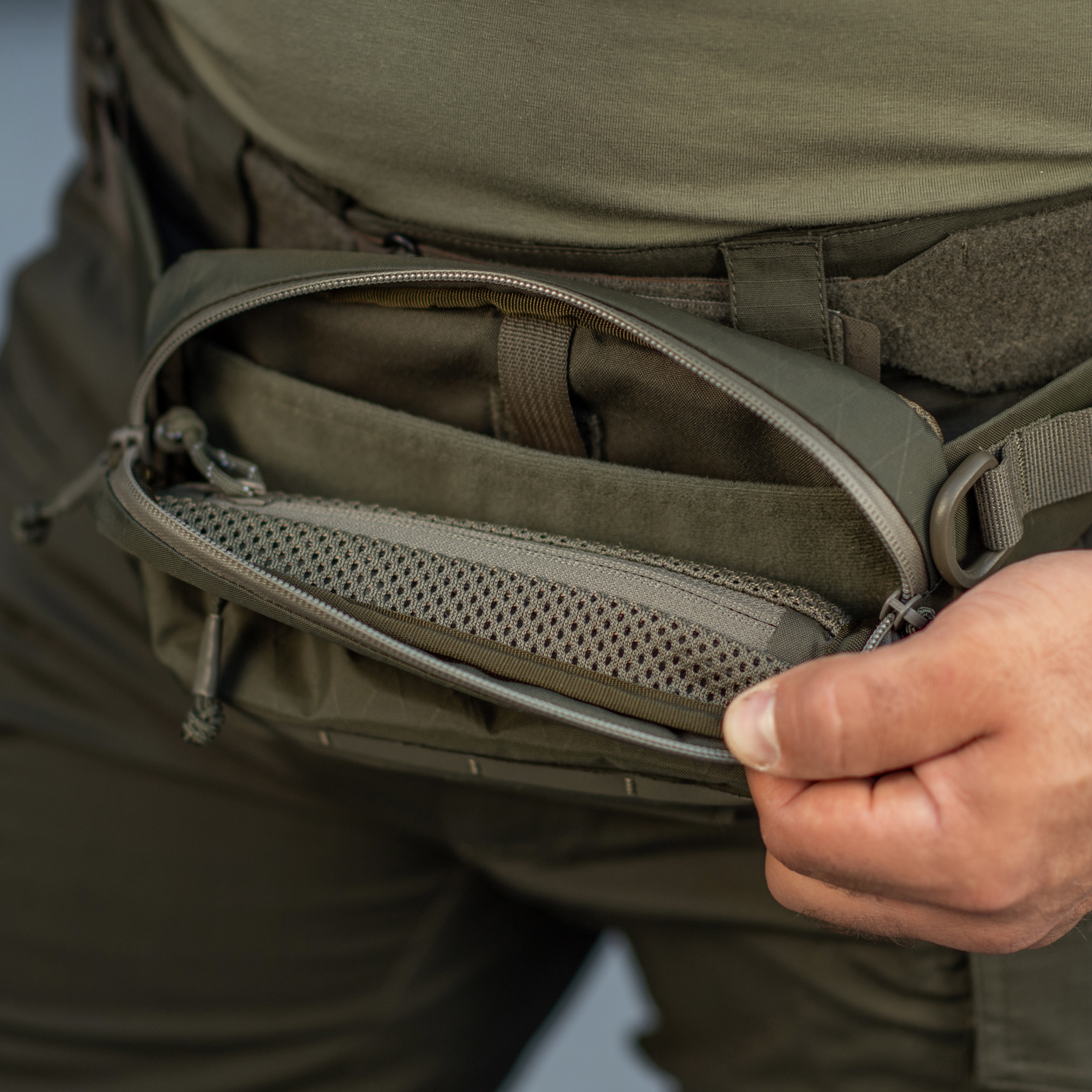 M-Tac сумка City Waist Bag X-Pac Elite Ranger Green — 28