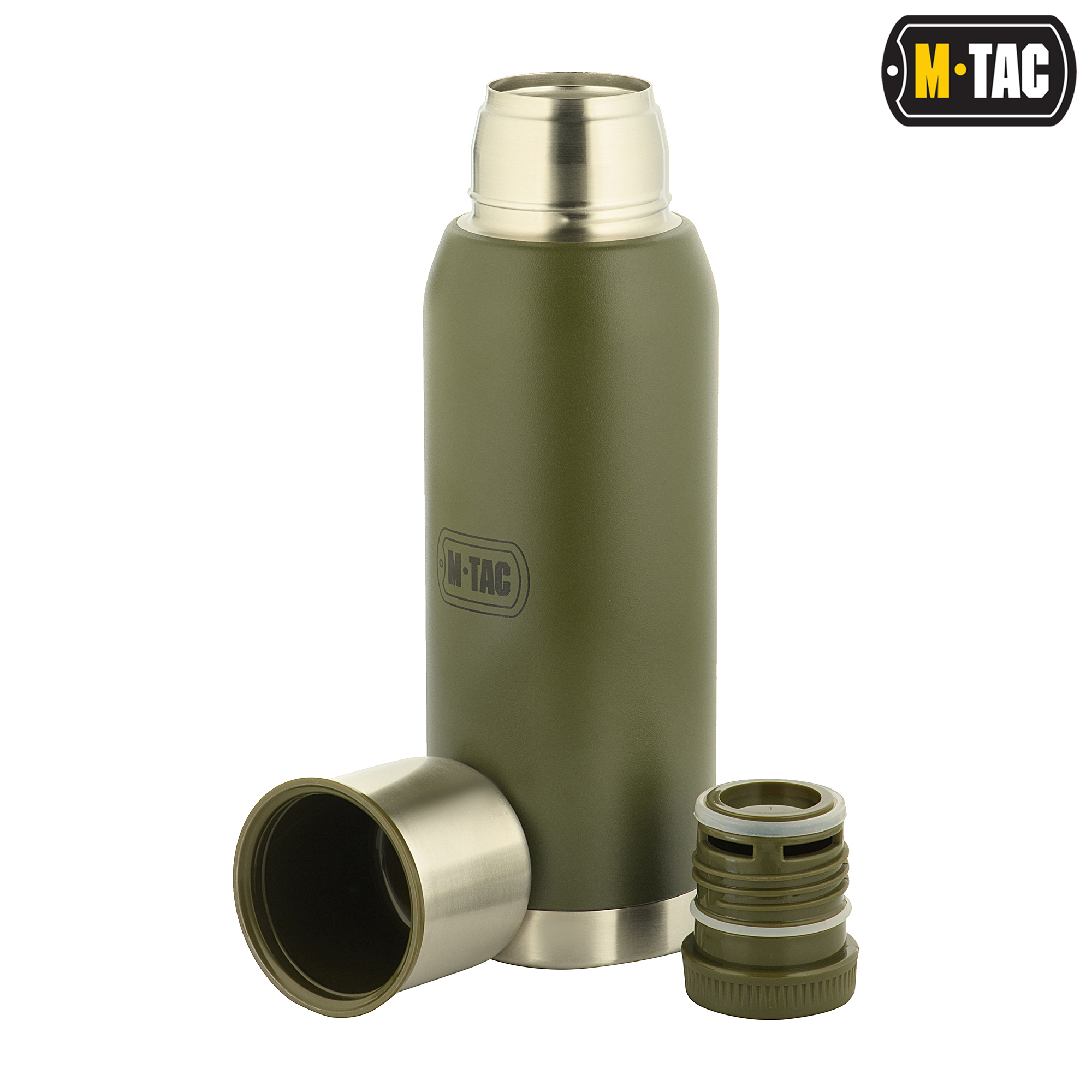 M-Tac термос Type 2 1000 мл олива/нерж. — 5